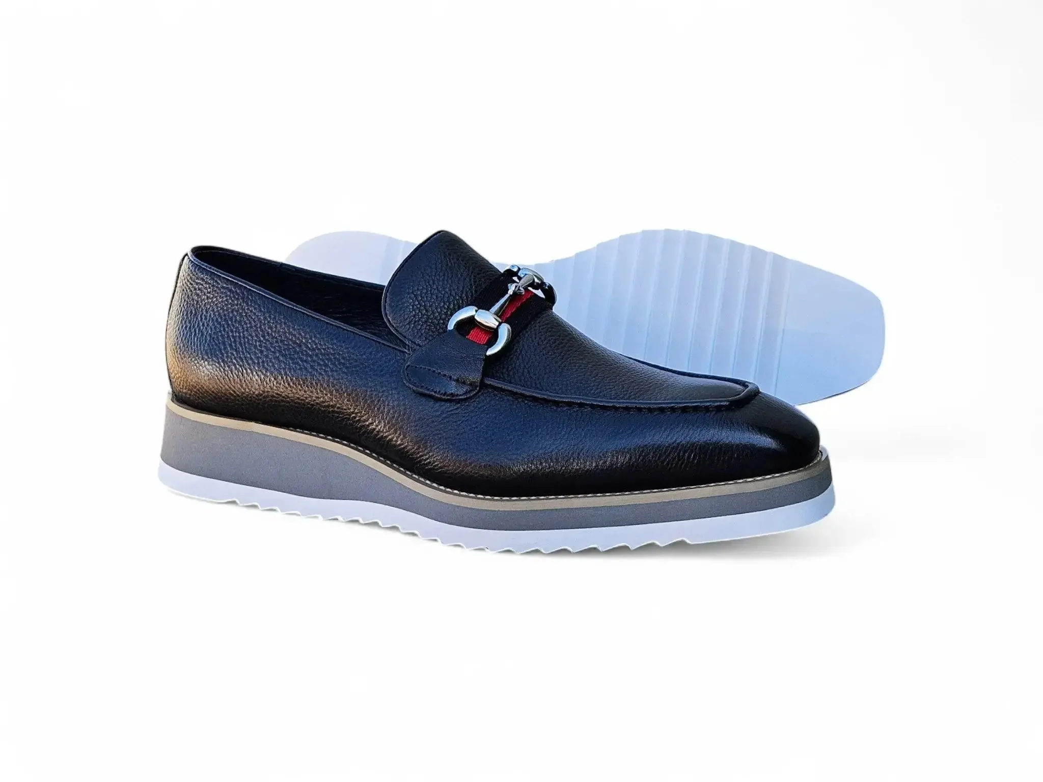 Calfskin Slip-On Horsebit Loafer - Image 6