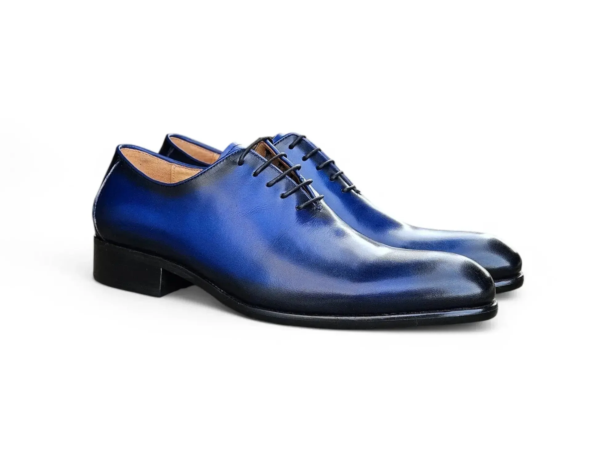 Calfskin Whole Cut Lace-up Oxford - Image 4