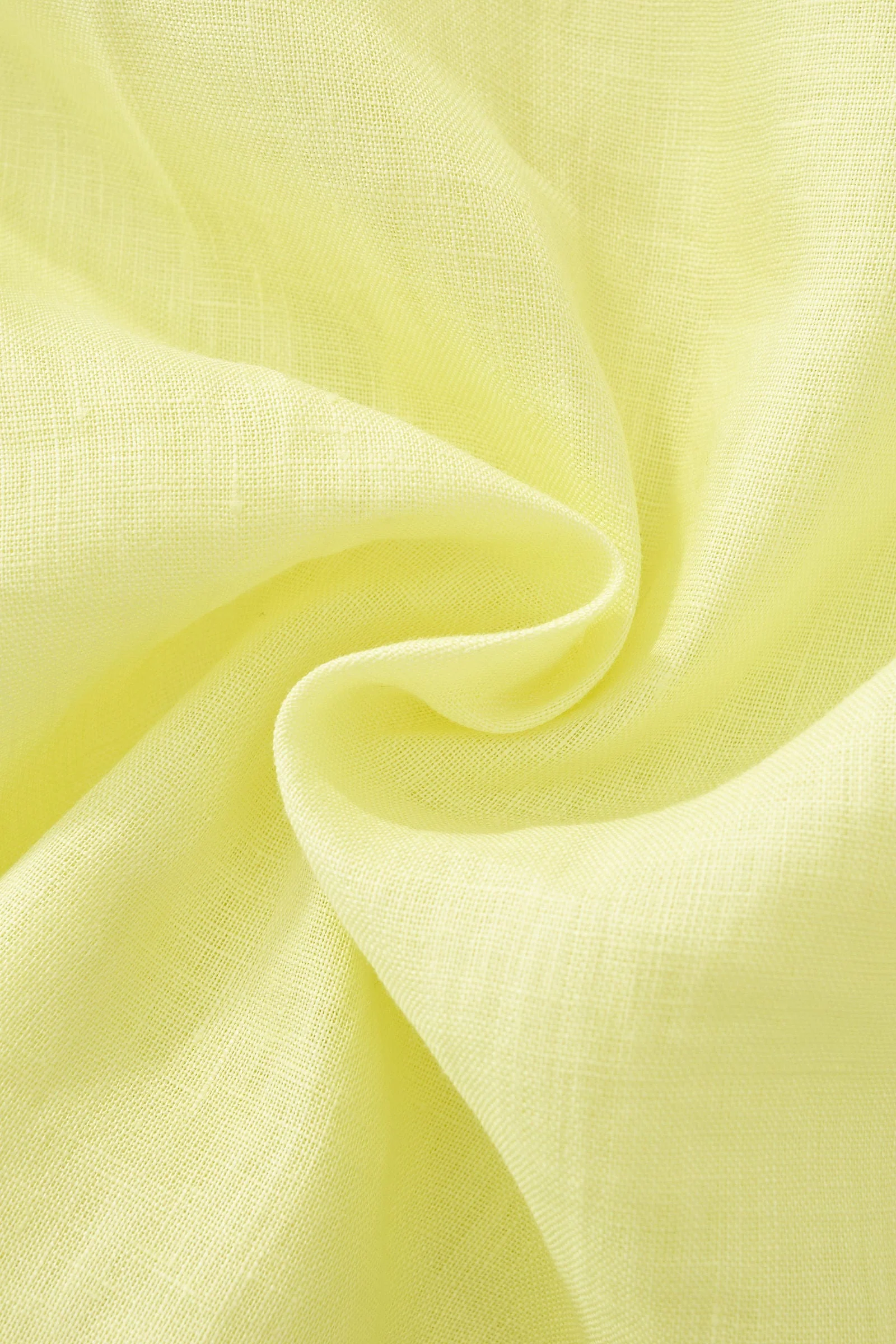 Capri Linen Shirt CANARY - Image 12