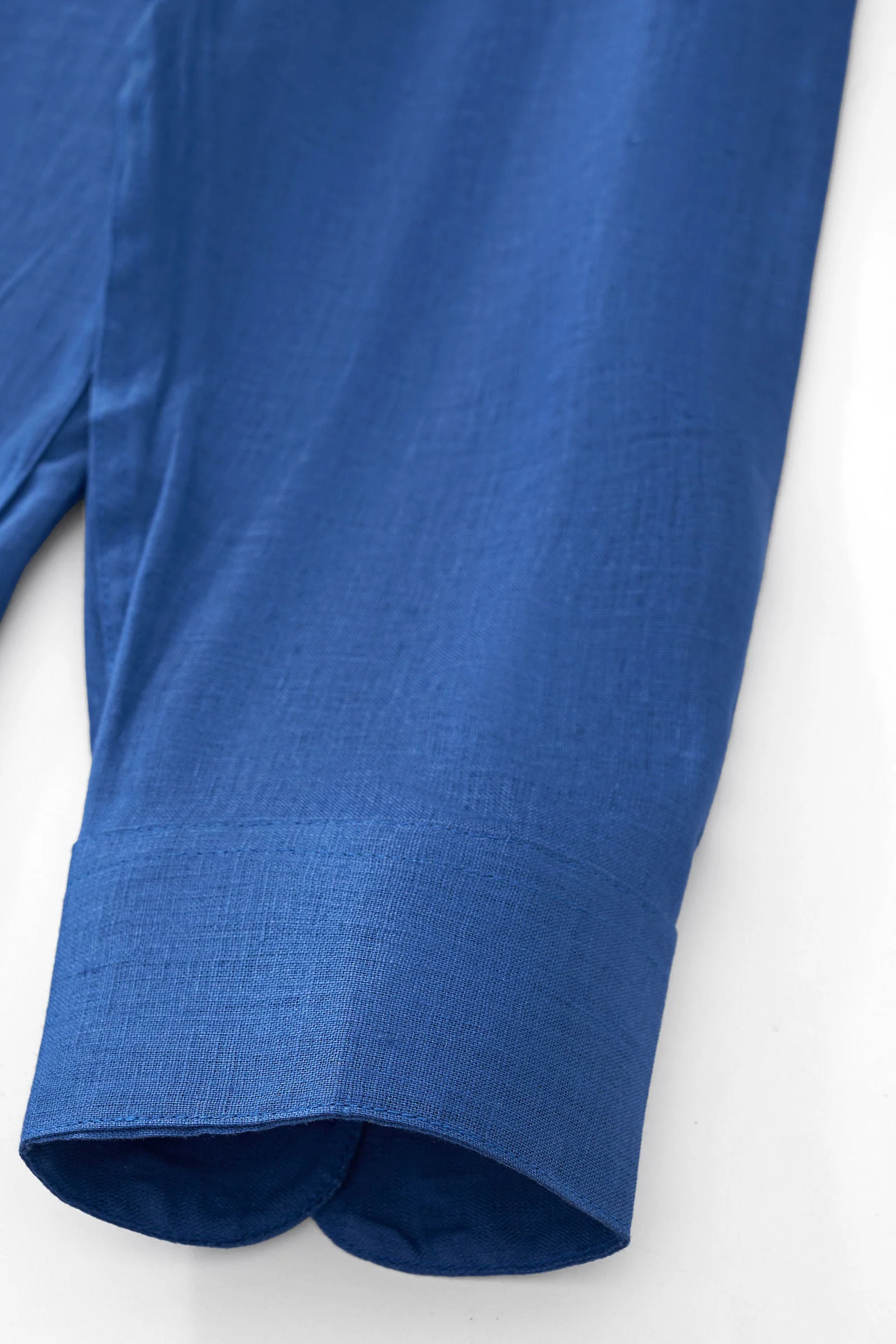 Capri Linen Shirt FRENCH BLUE - Image 8