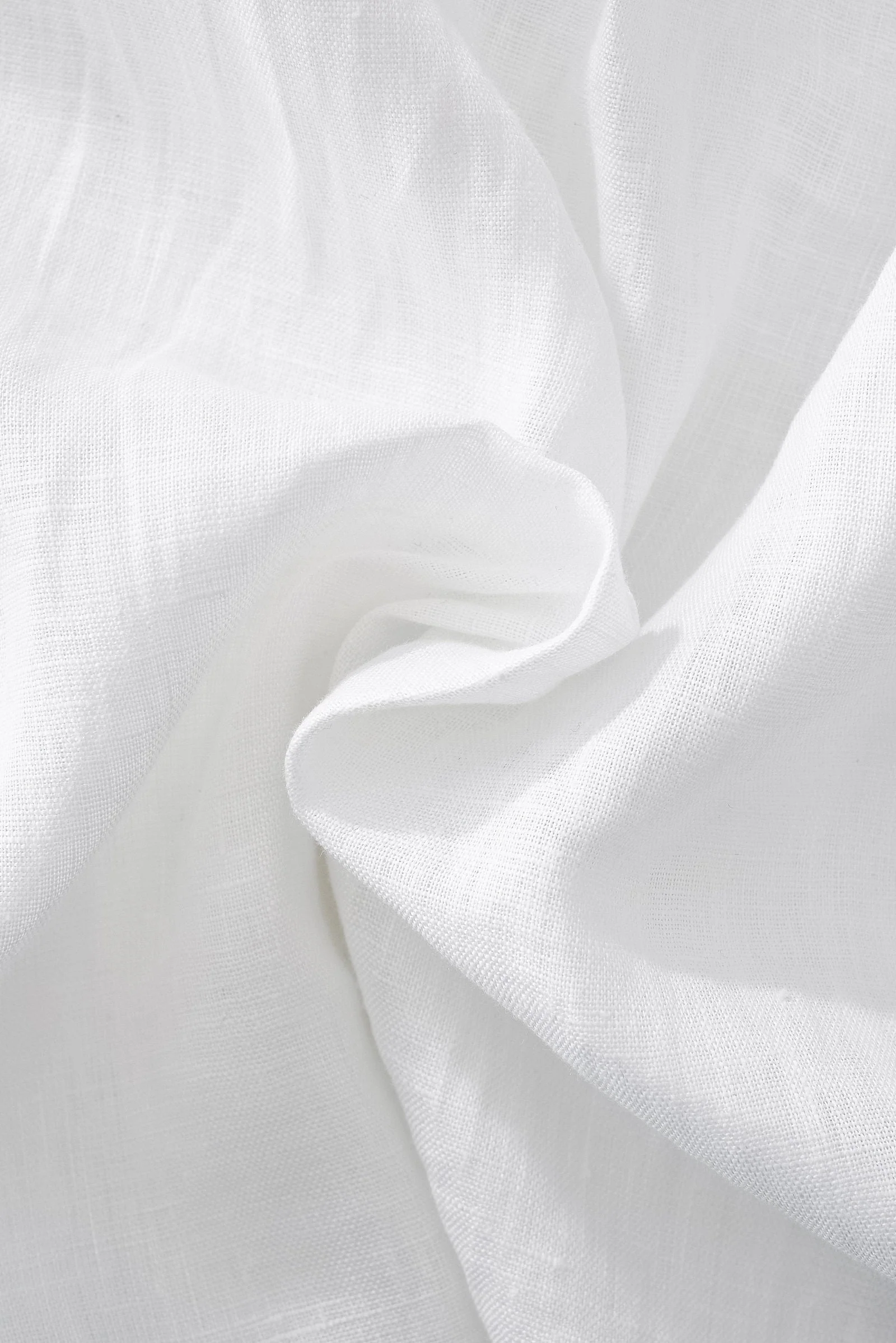 Capri Linen Shirt WHITE - Image 12