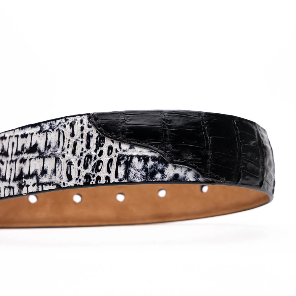 Caribe Belt Black / Newspaper - Image 2