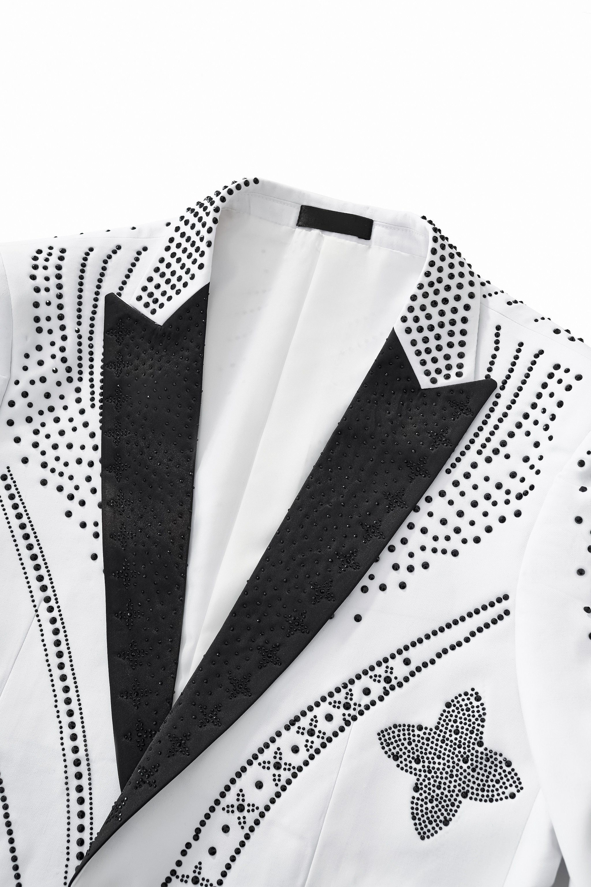 Celestial Wave Blazer WHITE/BLACK - Image 3