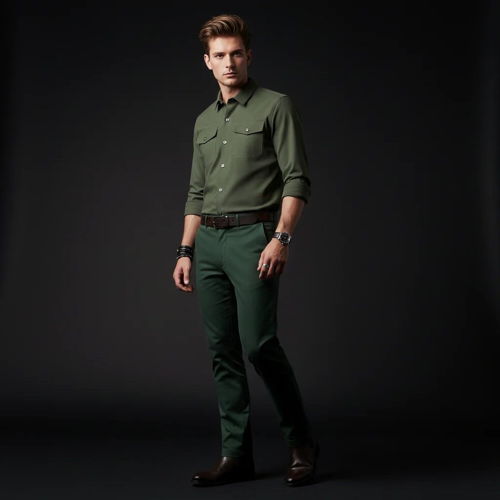 CommandTech Utility LS Shirt ARMY - Image 2