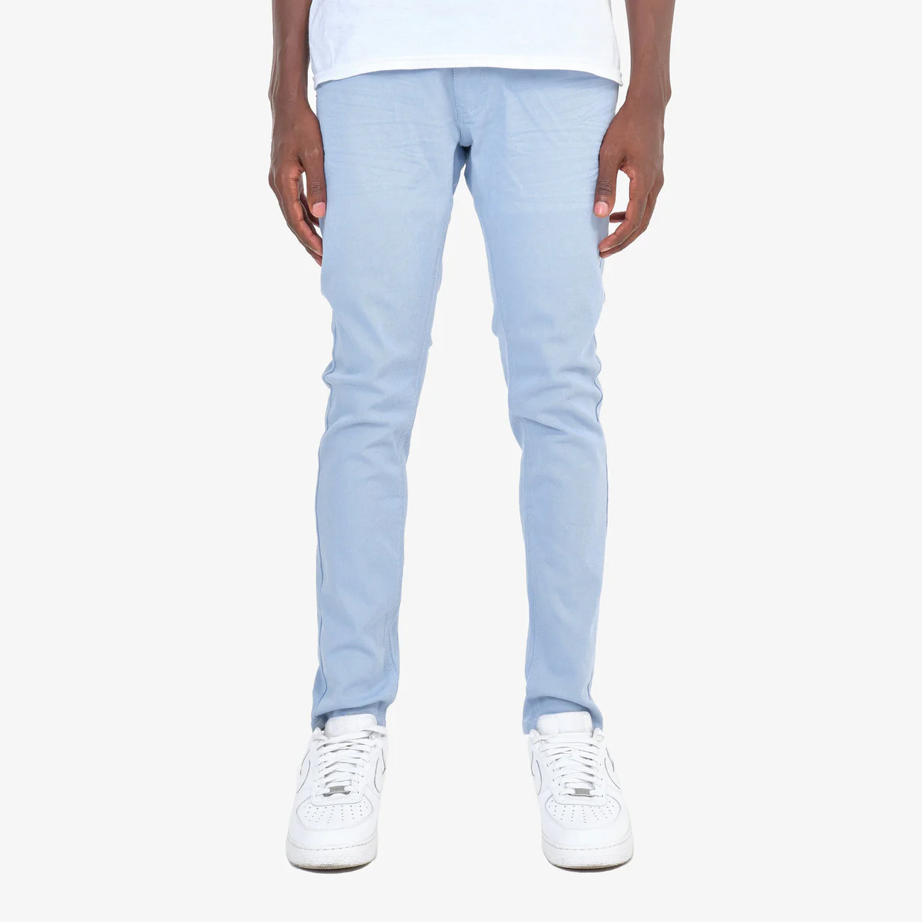 CopperRivet Blue Denim Pants with Stretch - Image 3