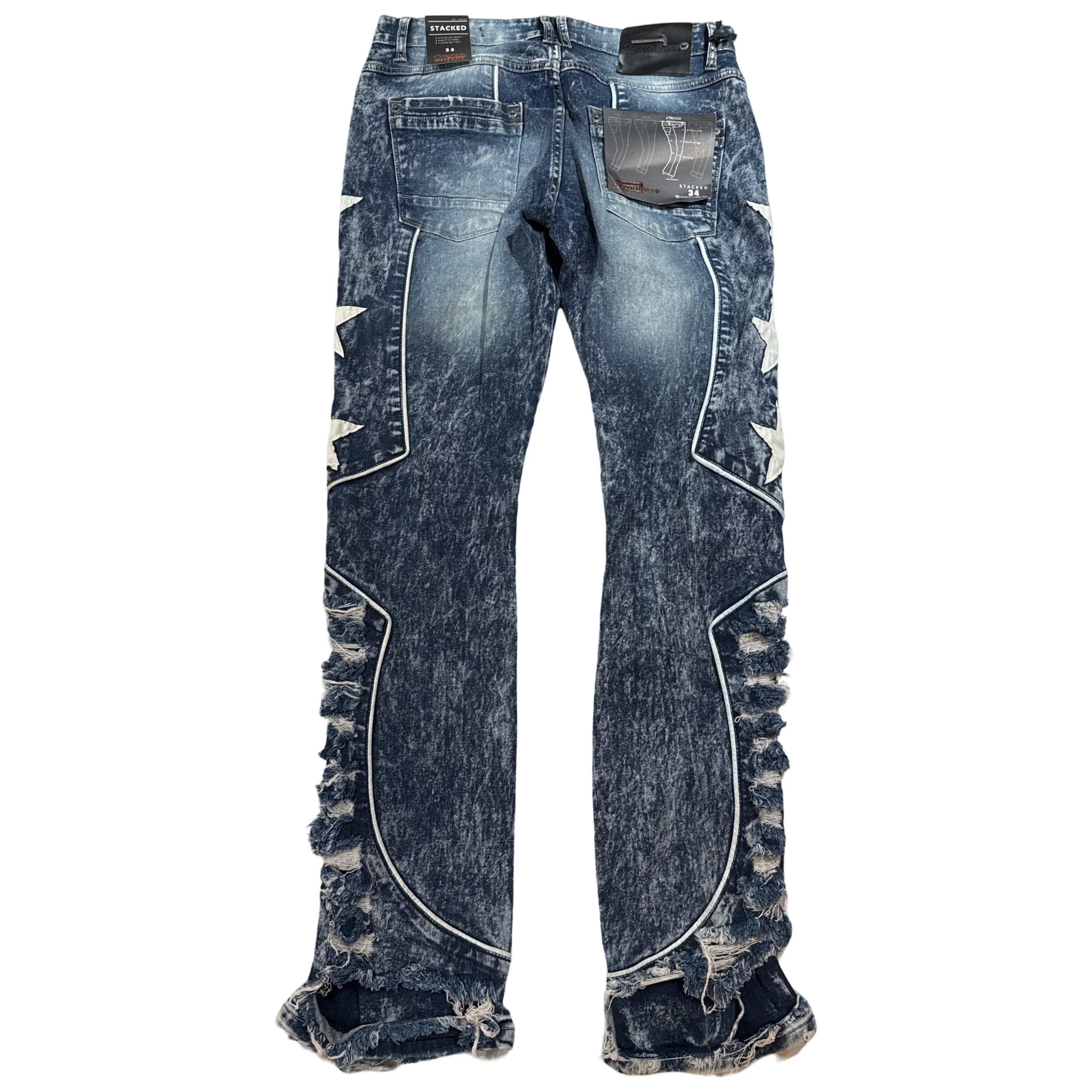 CopperRivet Blue Western Star Jeans - Image 2