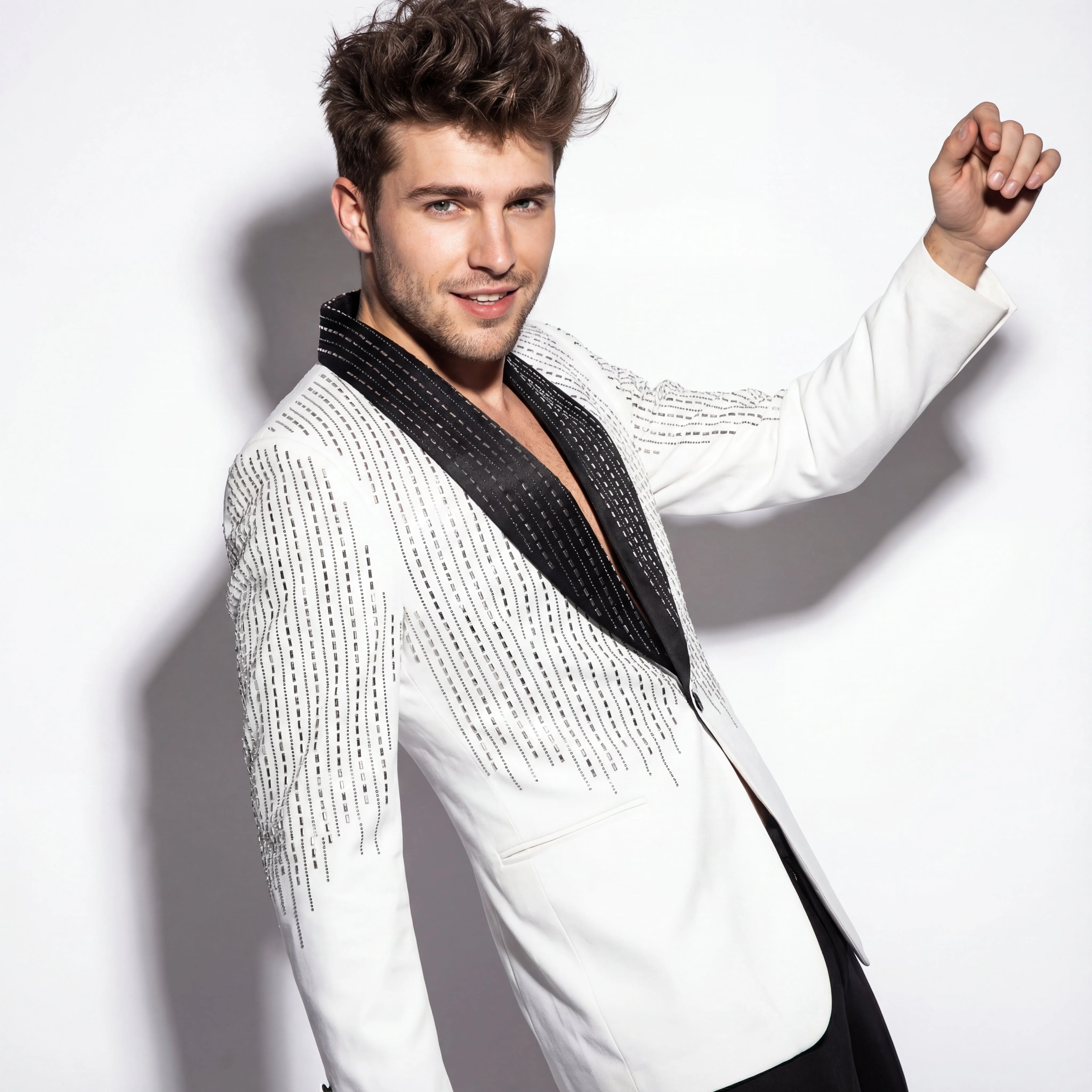 Deluxe Demeanor Blazer WHITE - Image 2