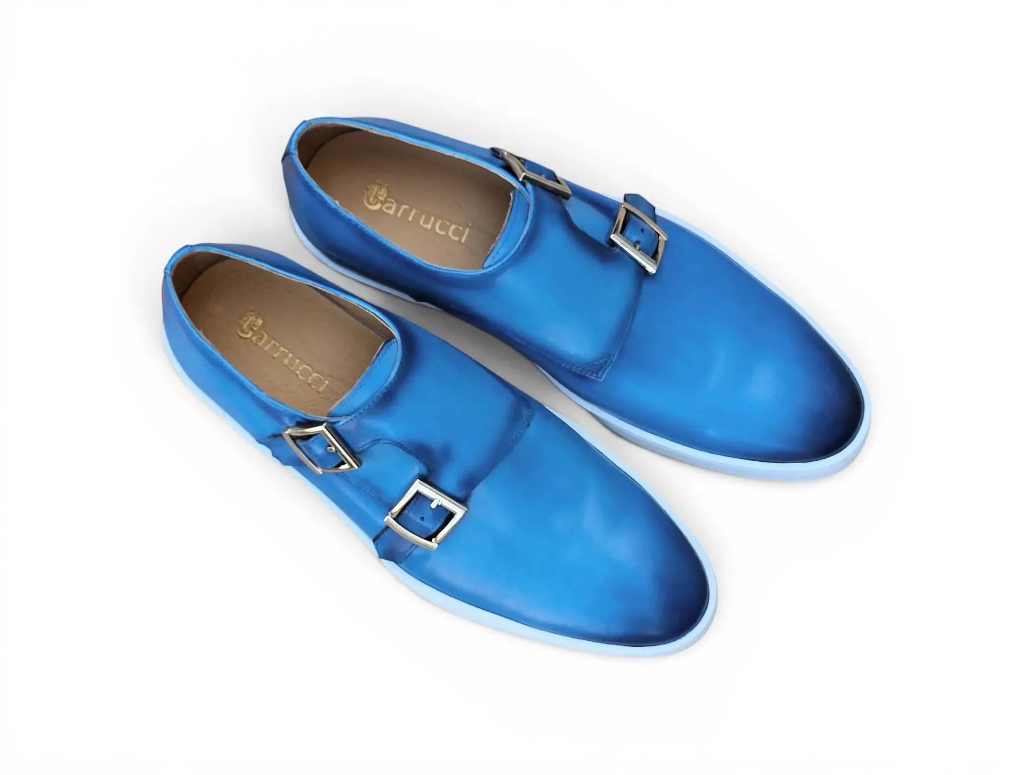 Double Monk Strap Leather Sneaker - Image 9