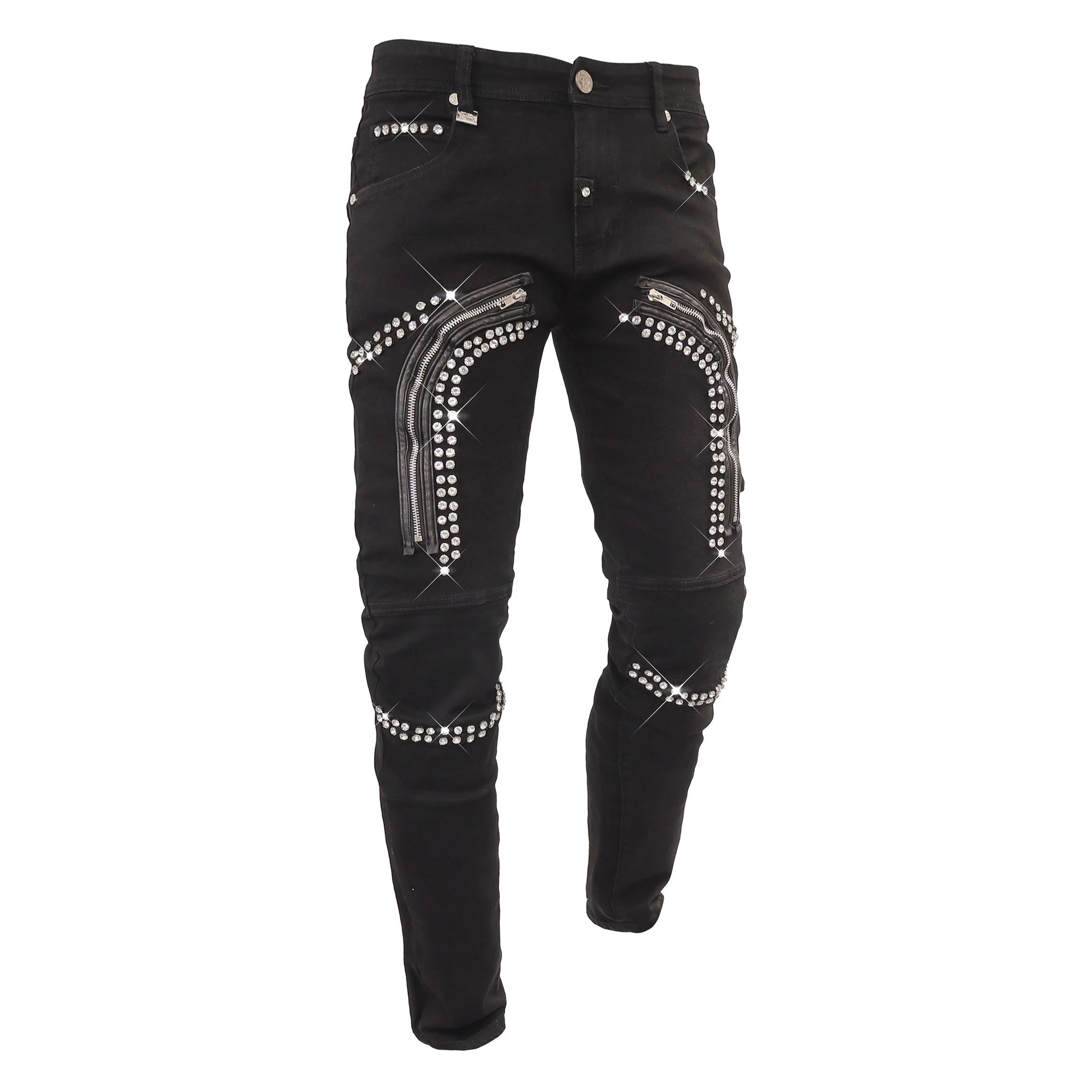Echo’s of You Denim Pants BLACK