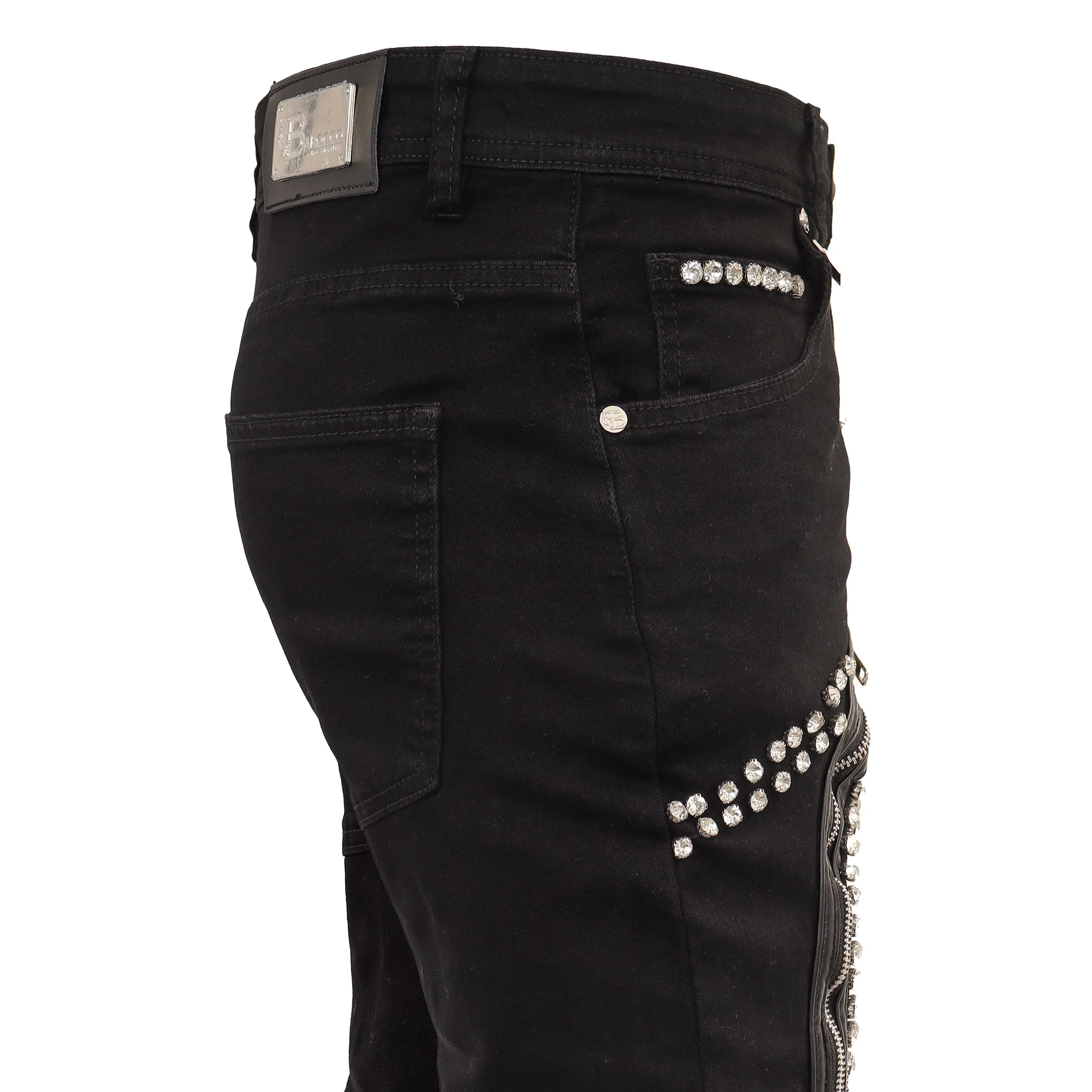 Echo’s of You Denim Pants BLACK - Image 4