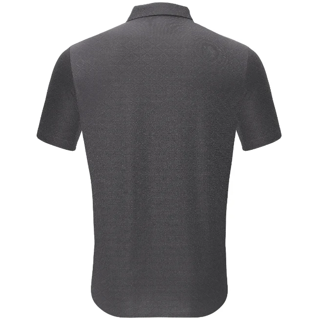 Elevate Edge Short-Sleeve Shirt GREY - Image 2