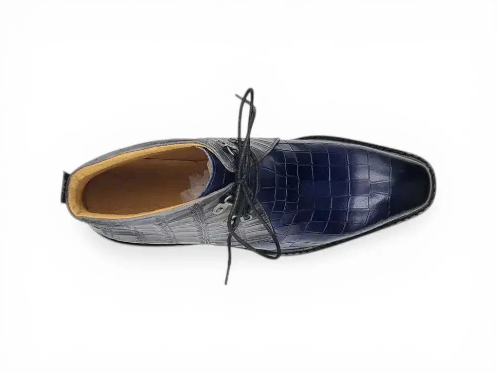 Embossed Chukka Boot Lug Sole - Image 4