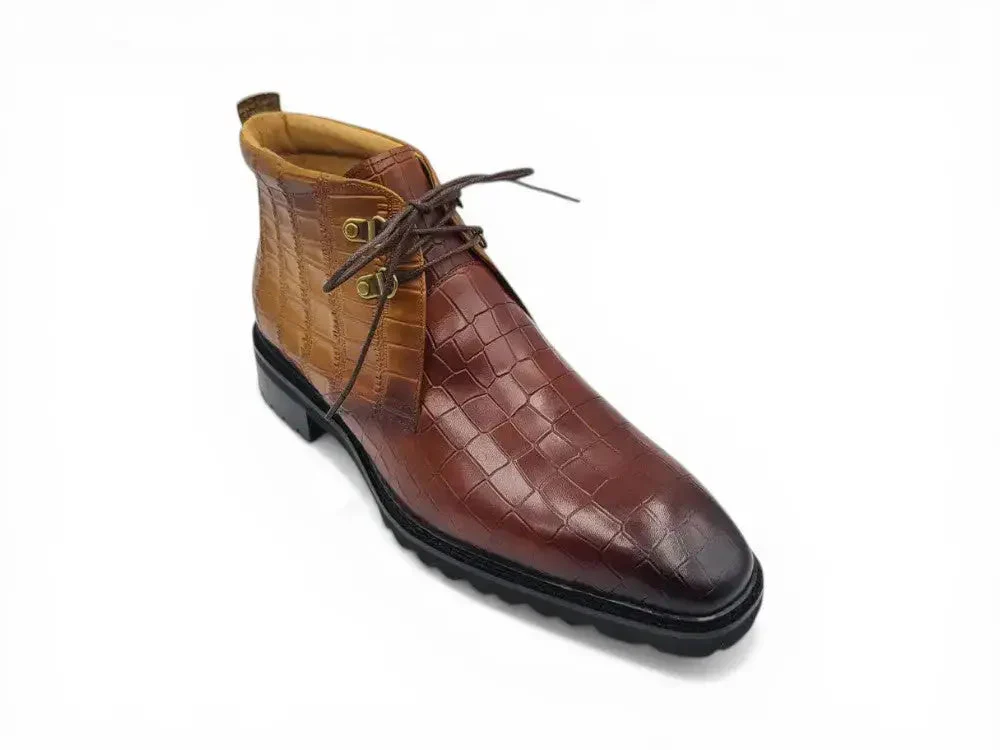 Embossed Chukka Boot Lug Sole - Image 6