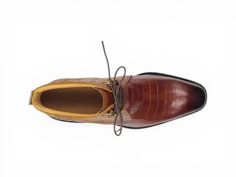 Embossed Chukka Boot Lug Sole - Image 7