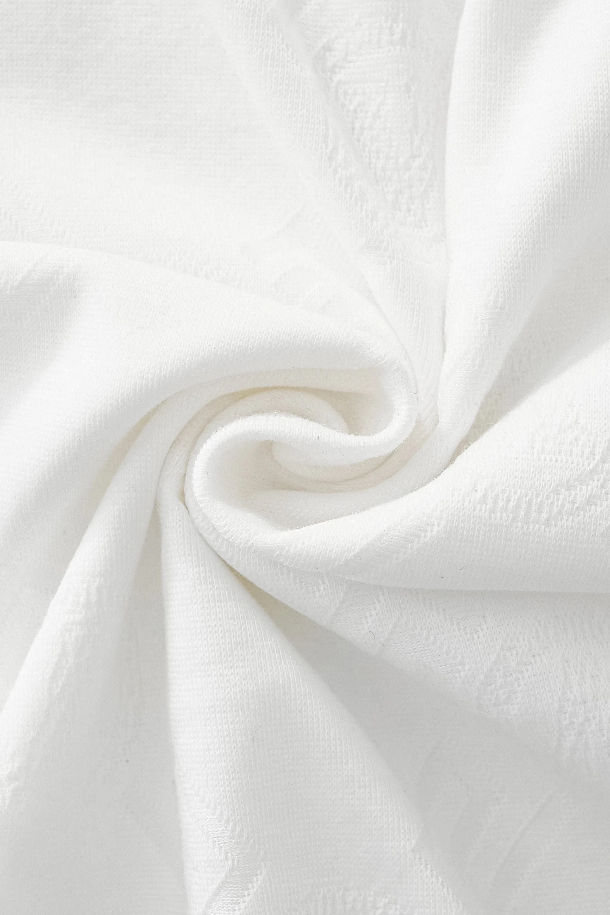 Embossed Monogram Tee – El Baron WHITE - Image 6