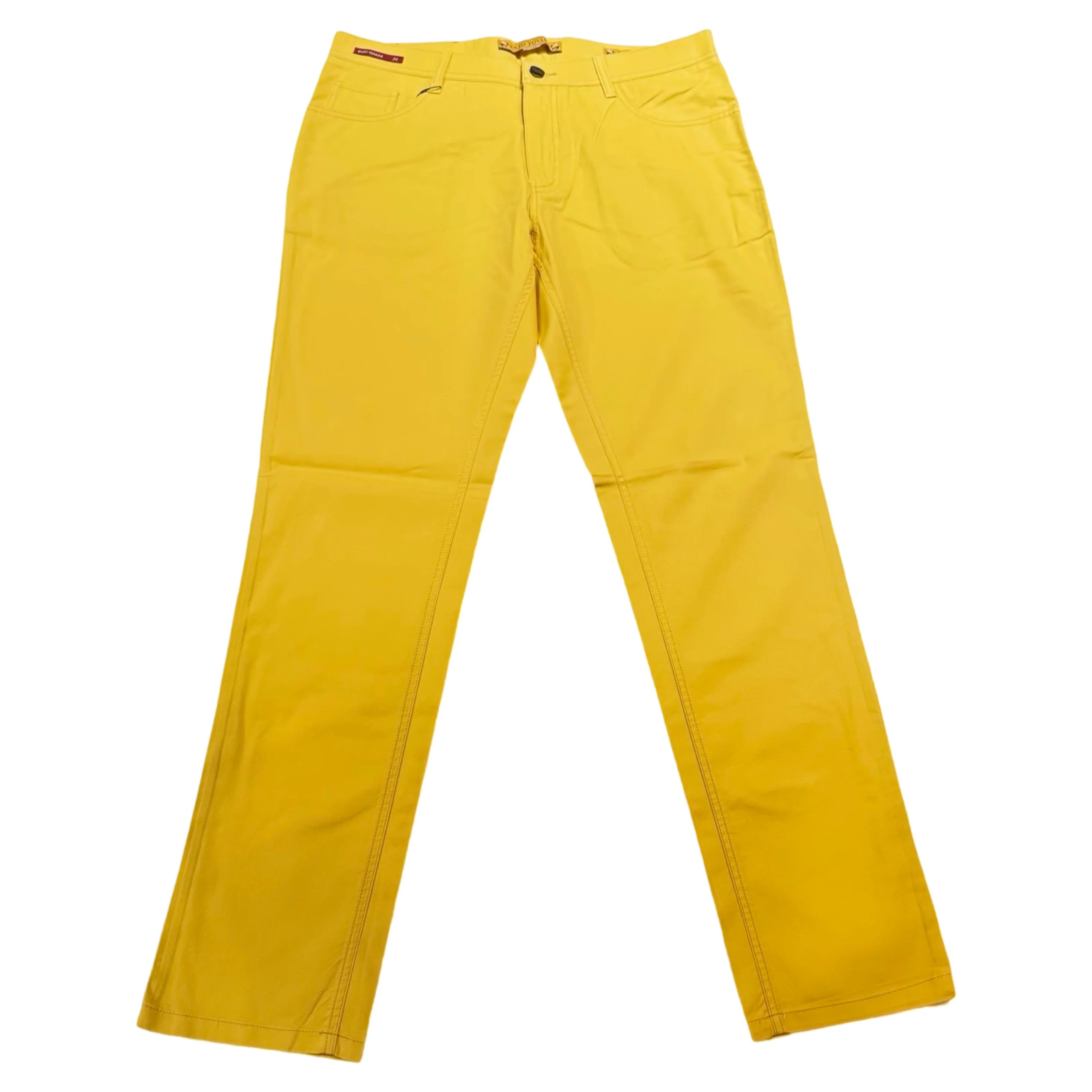 Enzo Alpha-437 Yellow High End Pants - Image 2
