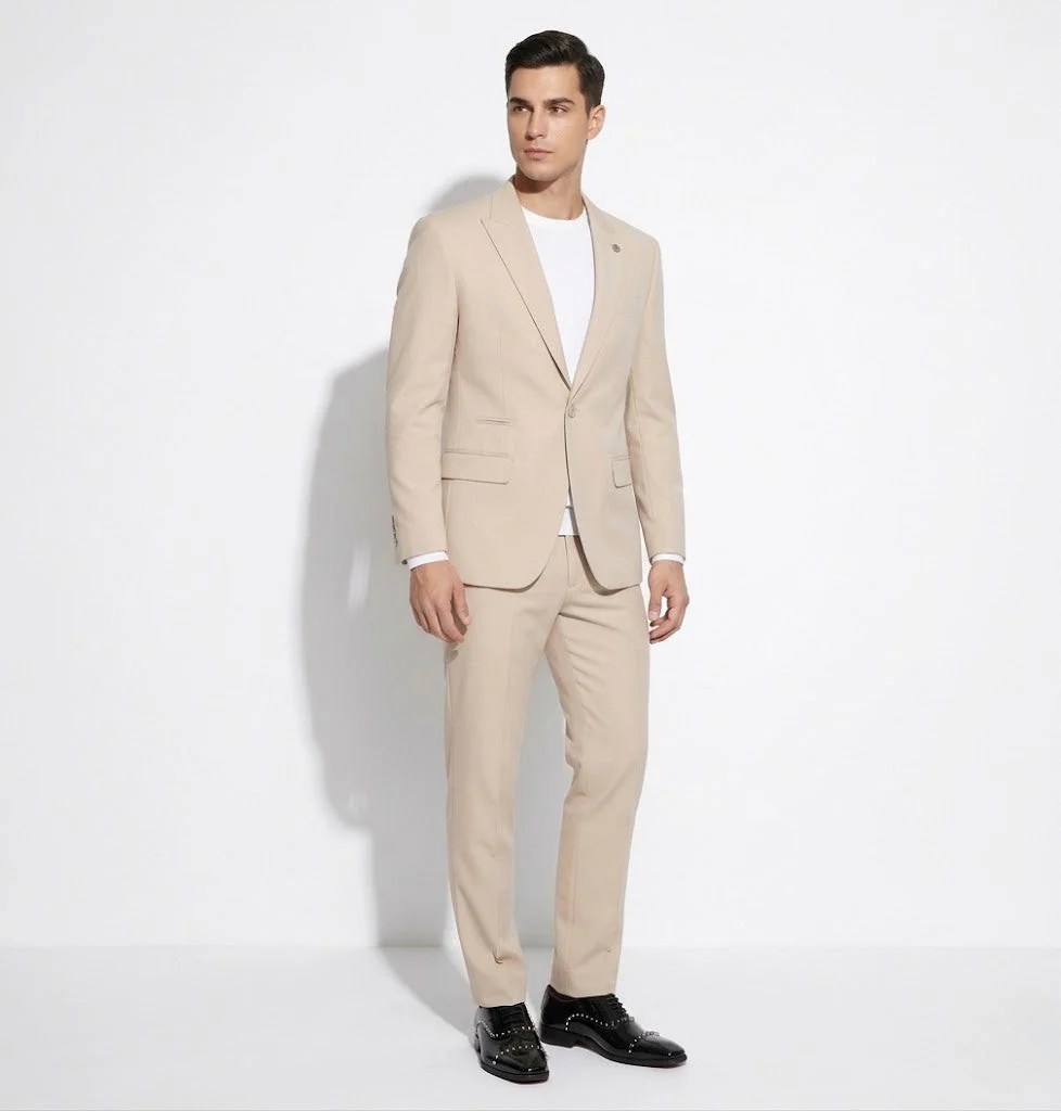 ESSENCE SIGNATURE SUIT KHAKI - Image 2