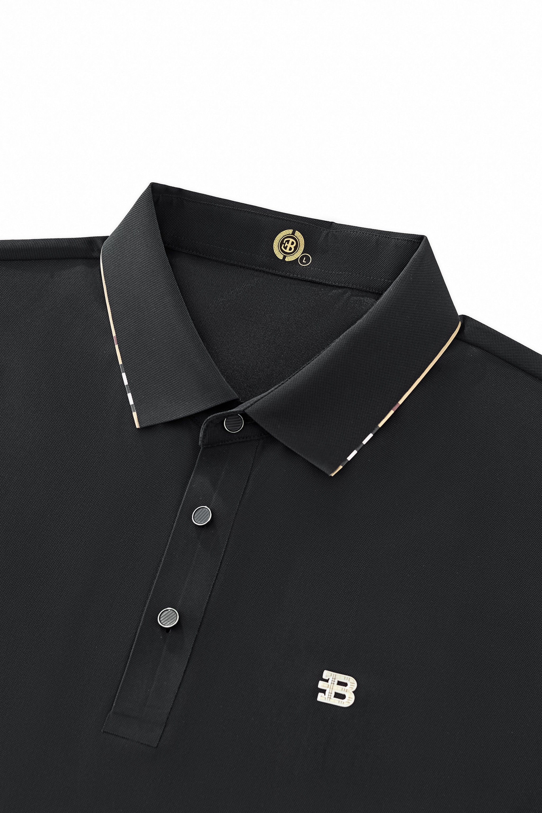 Essential Performance Polo – El Baron BLACK - Image 3