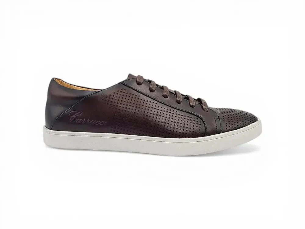 Fashion Lace-up Leather Sneaker - Image 12