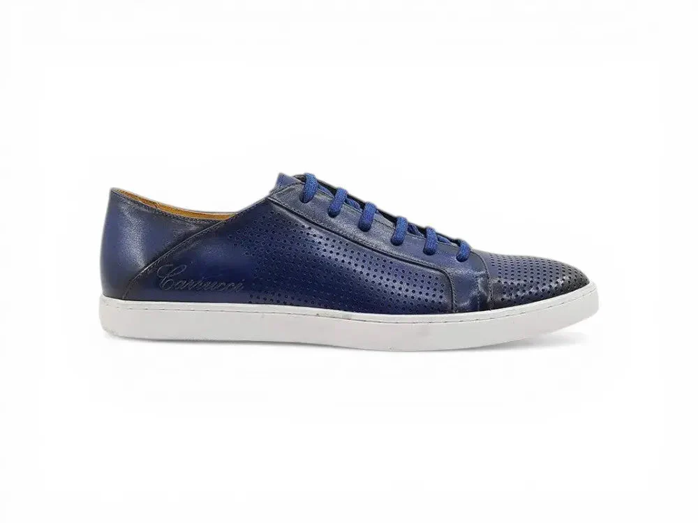Fashion Lace-up Leather Sneaker - Image 13
