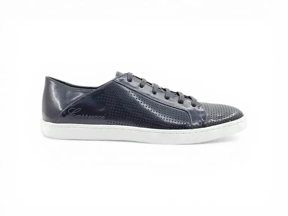 Fashion Lace-up Leather Sneaker - Image 15