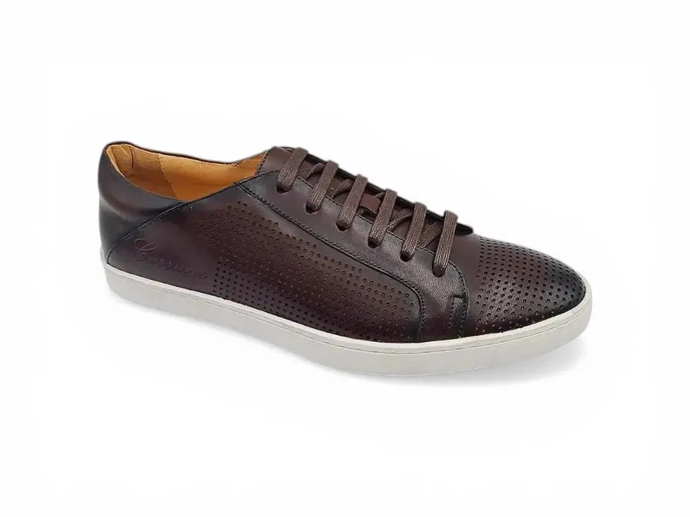 Fashion Lace-up Leather Sneaker - Image 2