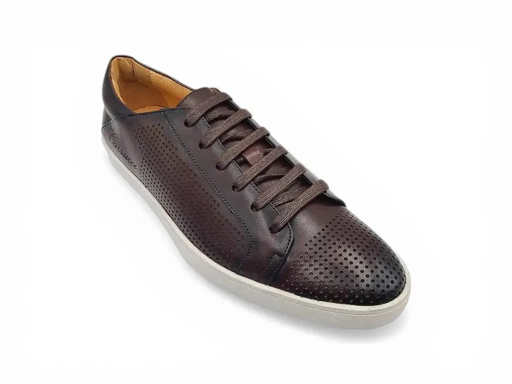 Fashion Lace-up Leather Sneaker - Image 3