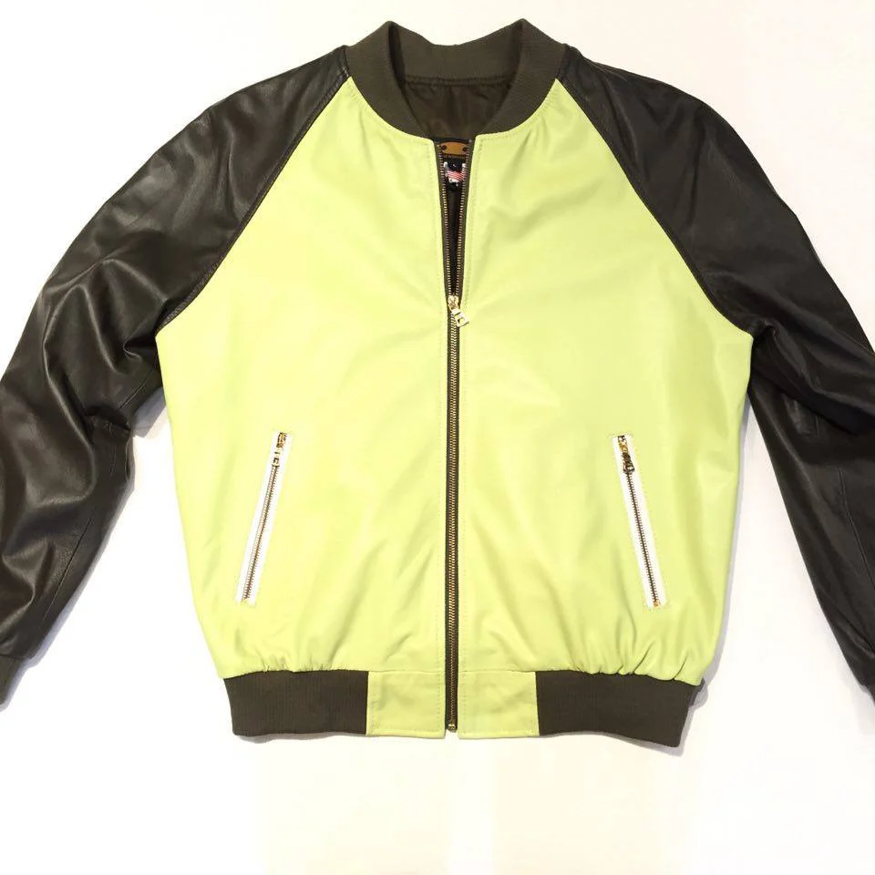G-Gator Baby Lambskin Bomber Jacket - Image 13