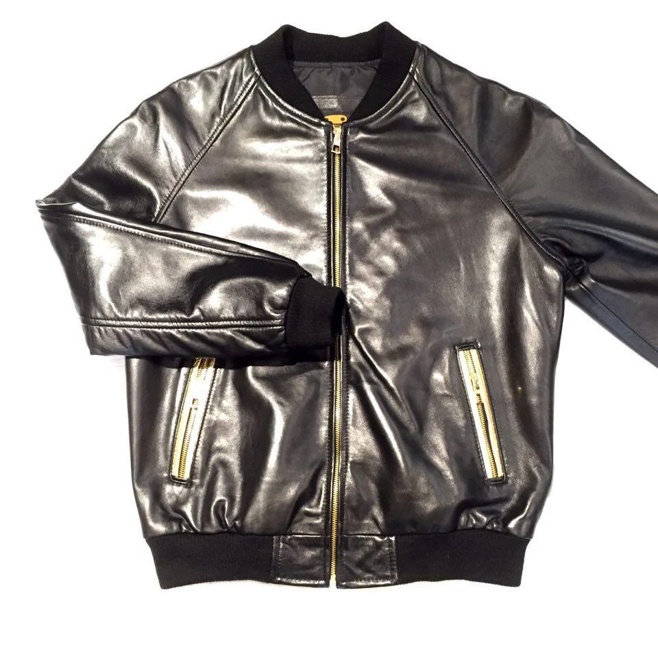 G-Gator Baby Lambskin Bomber Jacket - Image 4