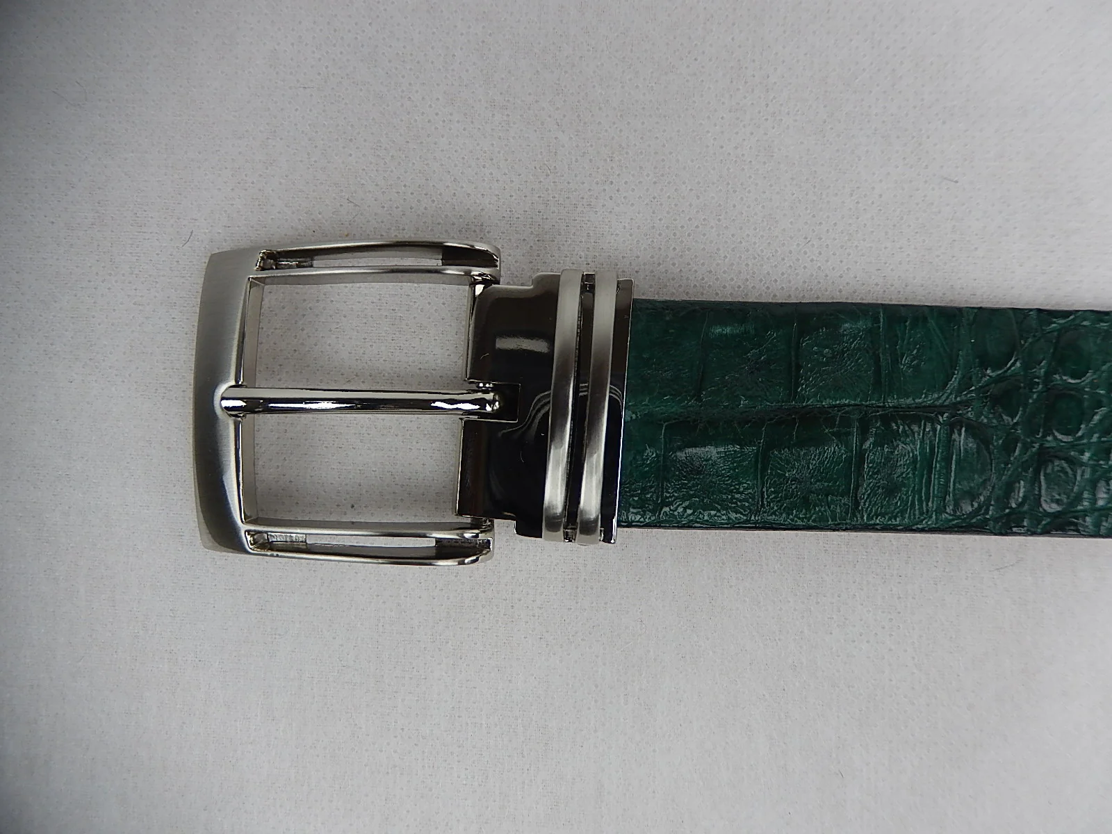 G-Gator Hornback Crocodile Green Belt - Image 3
