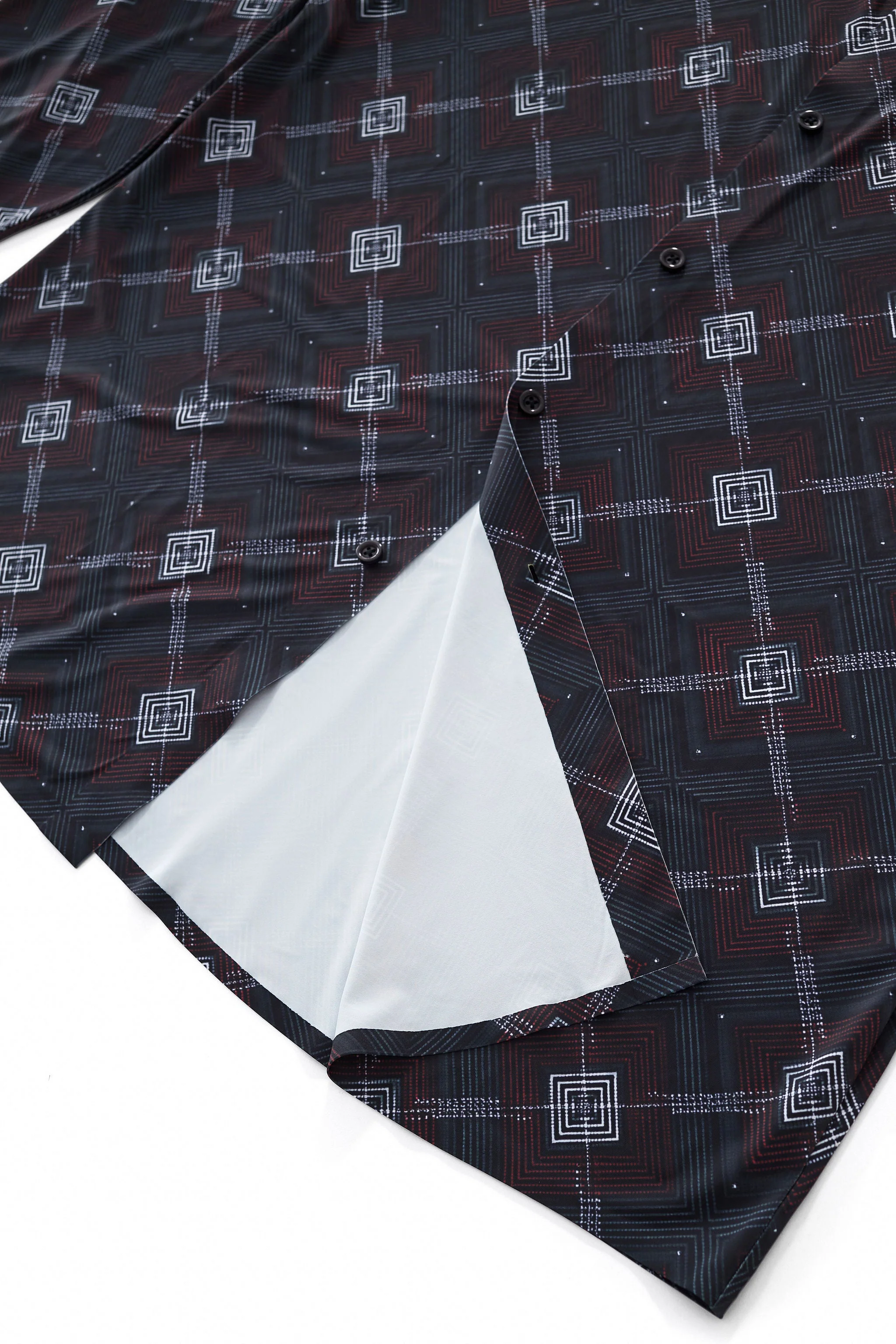 Geometric Seamless Shirt – El Baron BLACK - Image 8