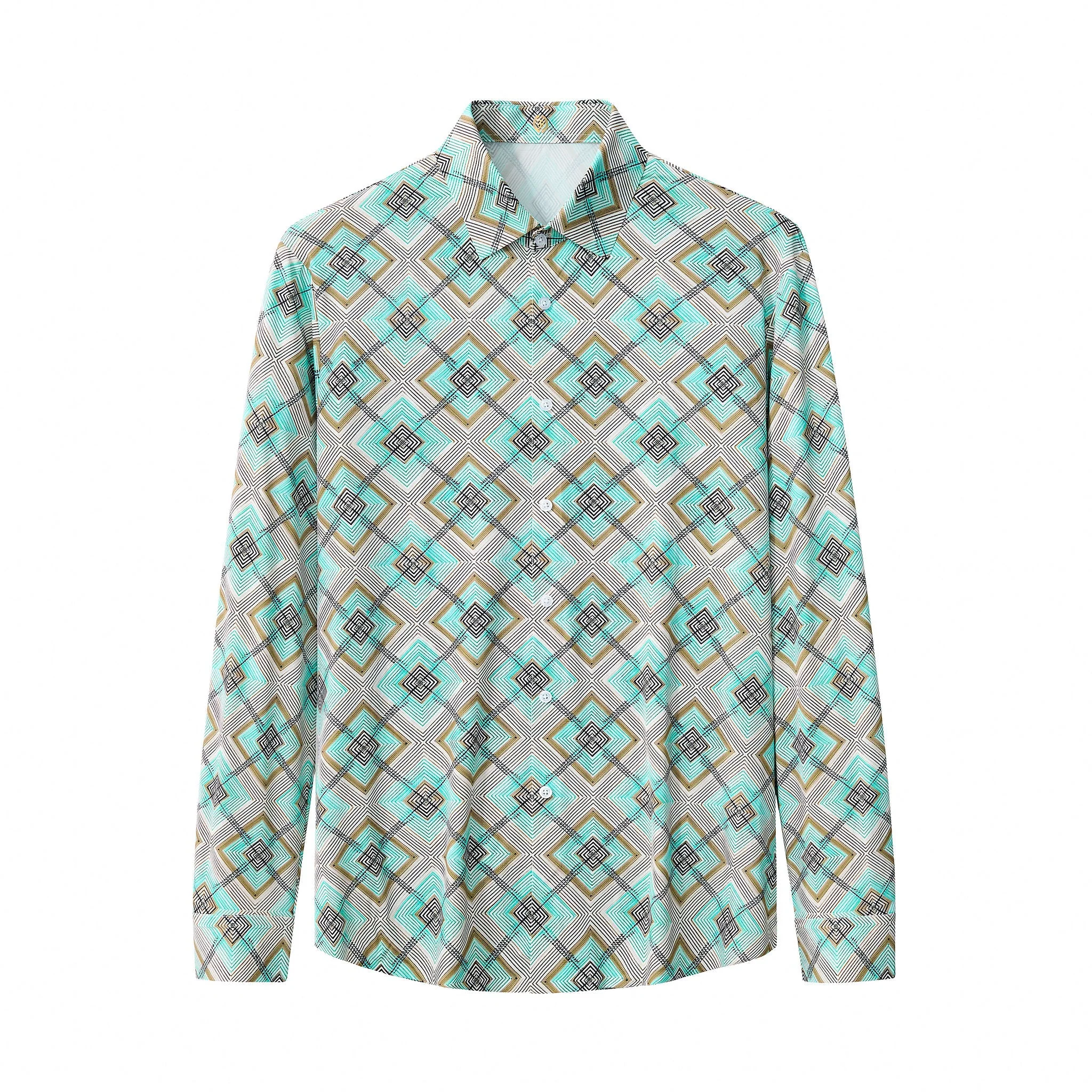 Geometric Seamless Shirt – El Baron MULTI