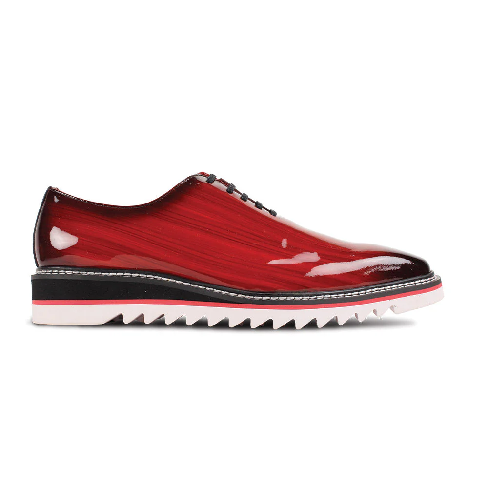 Giovanni Red Patent Ultralight Sneakers - Image 2