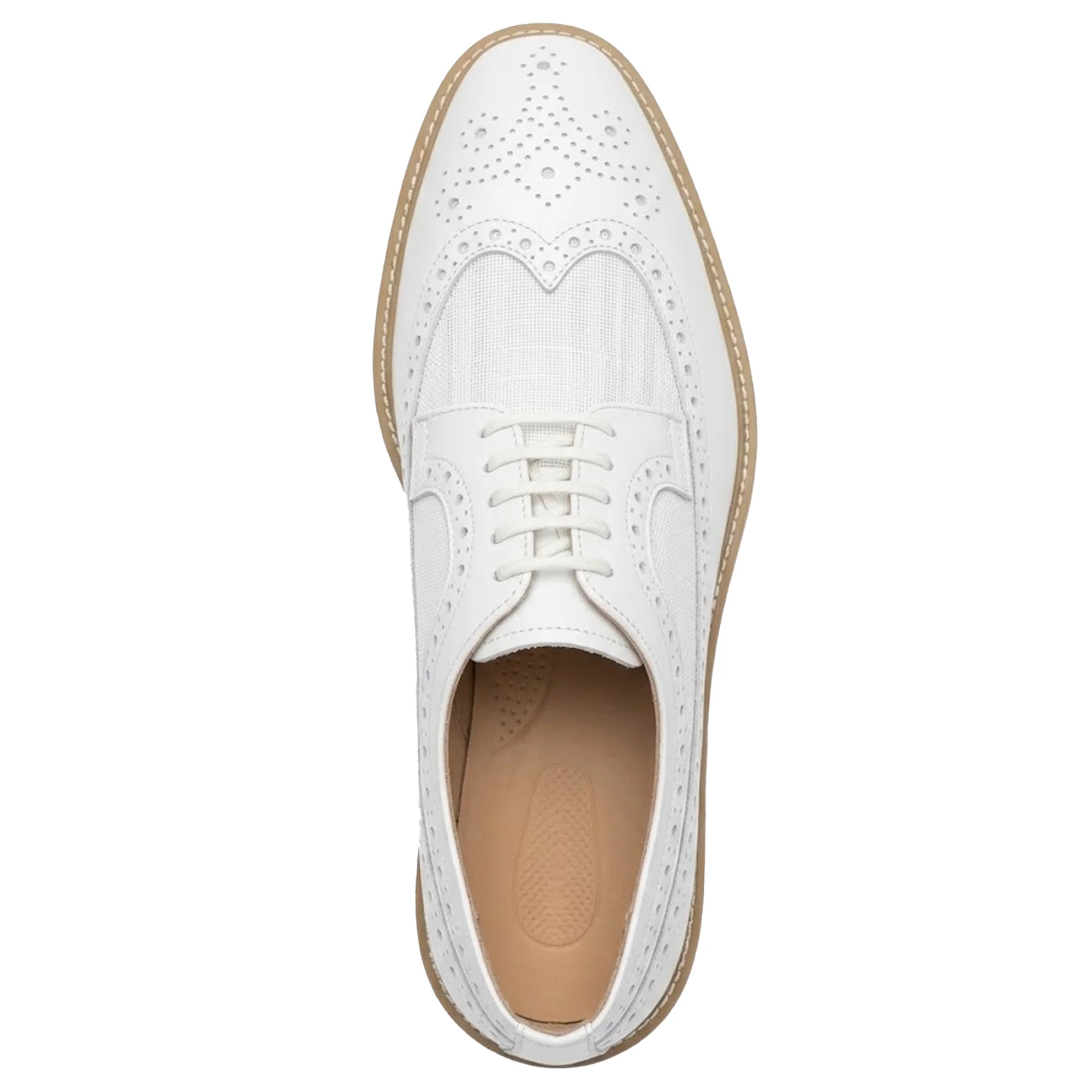 Giovanni White Leather Ultralight Sneakers - Image 2