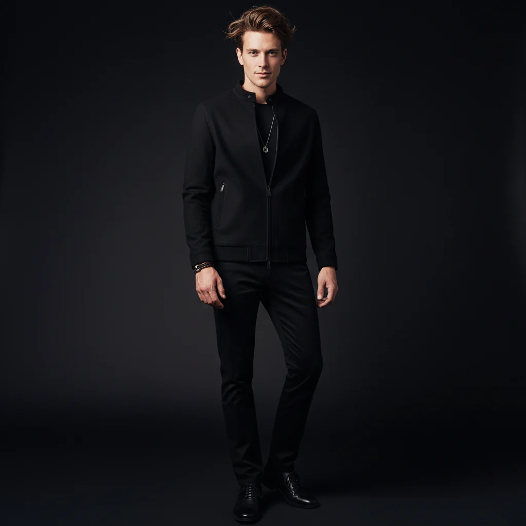 Helix Dual-Zip Performance Jacket BLACK - Image 2