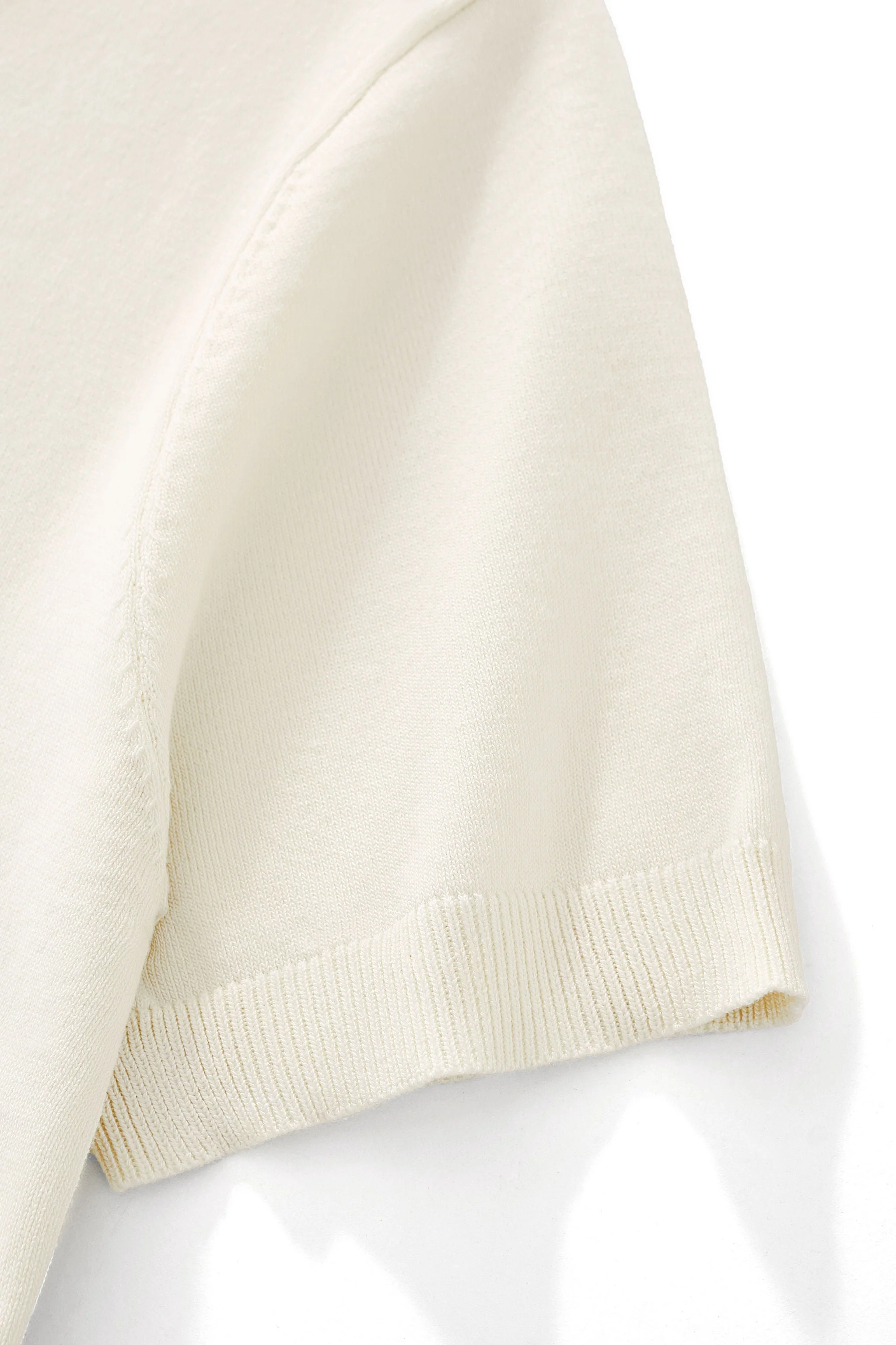 Imperial Collar Knit Polo IVORY - Image 5