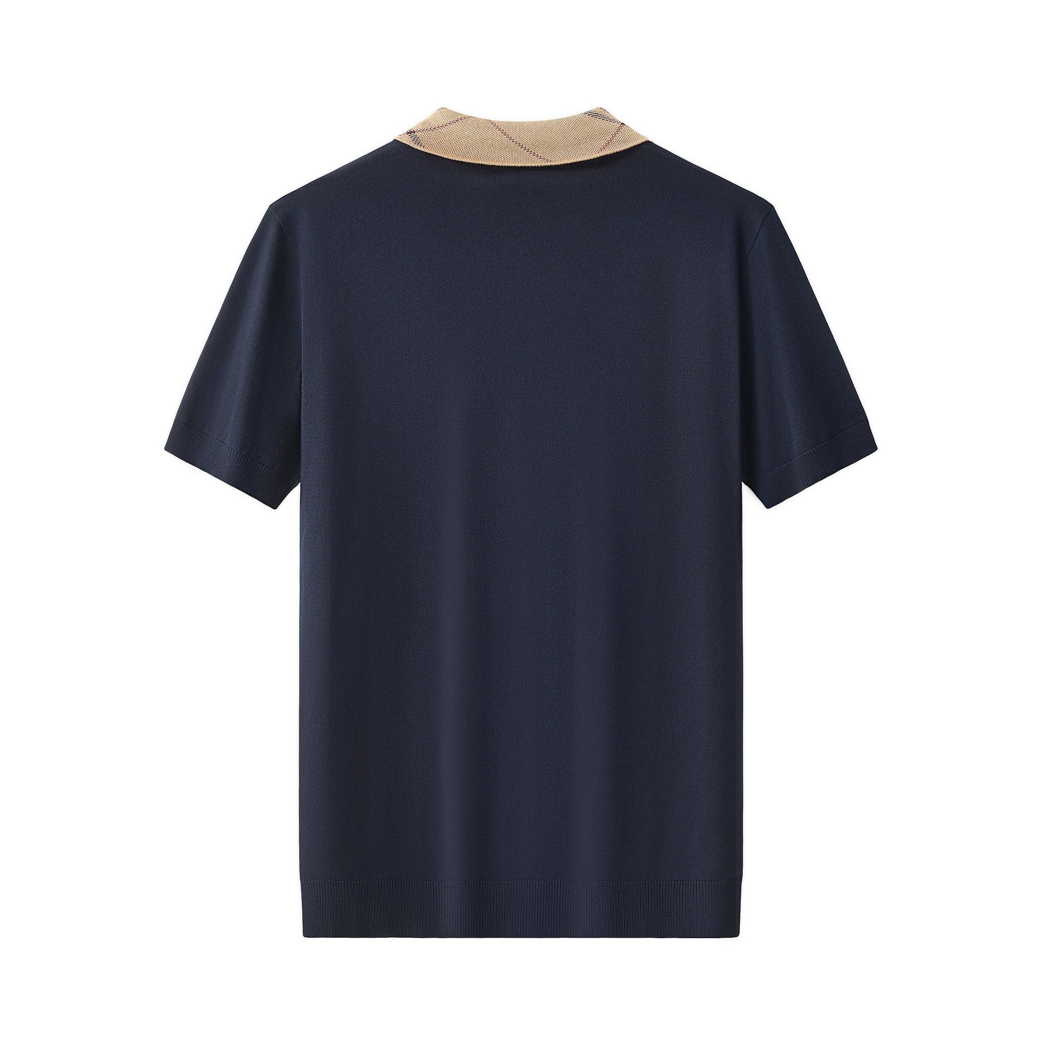 Imperial Collar Knit Polo NAVY - Image 2
