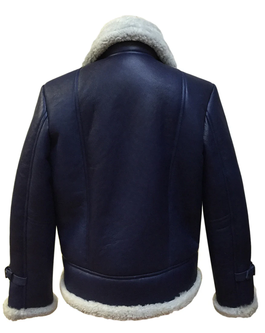 Jakewood - 6300 Shearling Bomber Jacket - Image 2