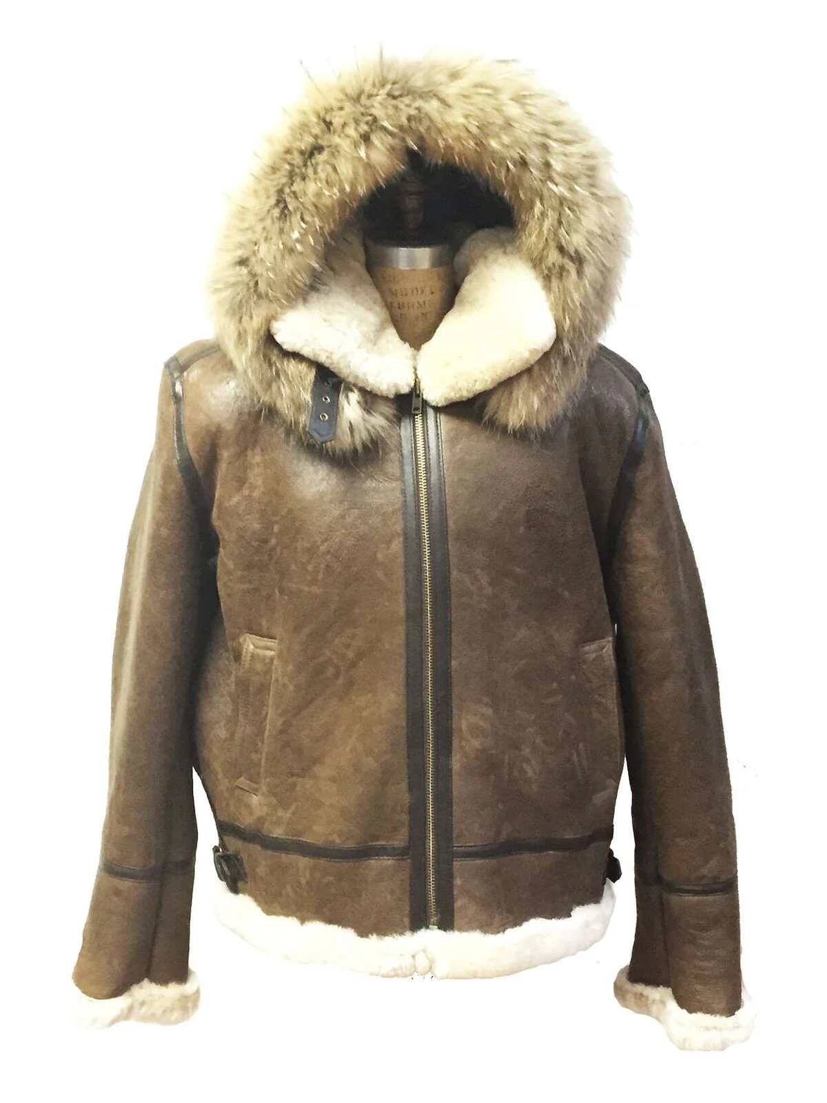 Jakewood - 800 Aviator Shearling Jacket - Image 3