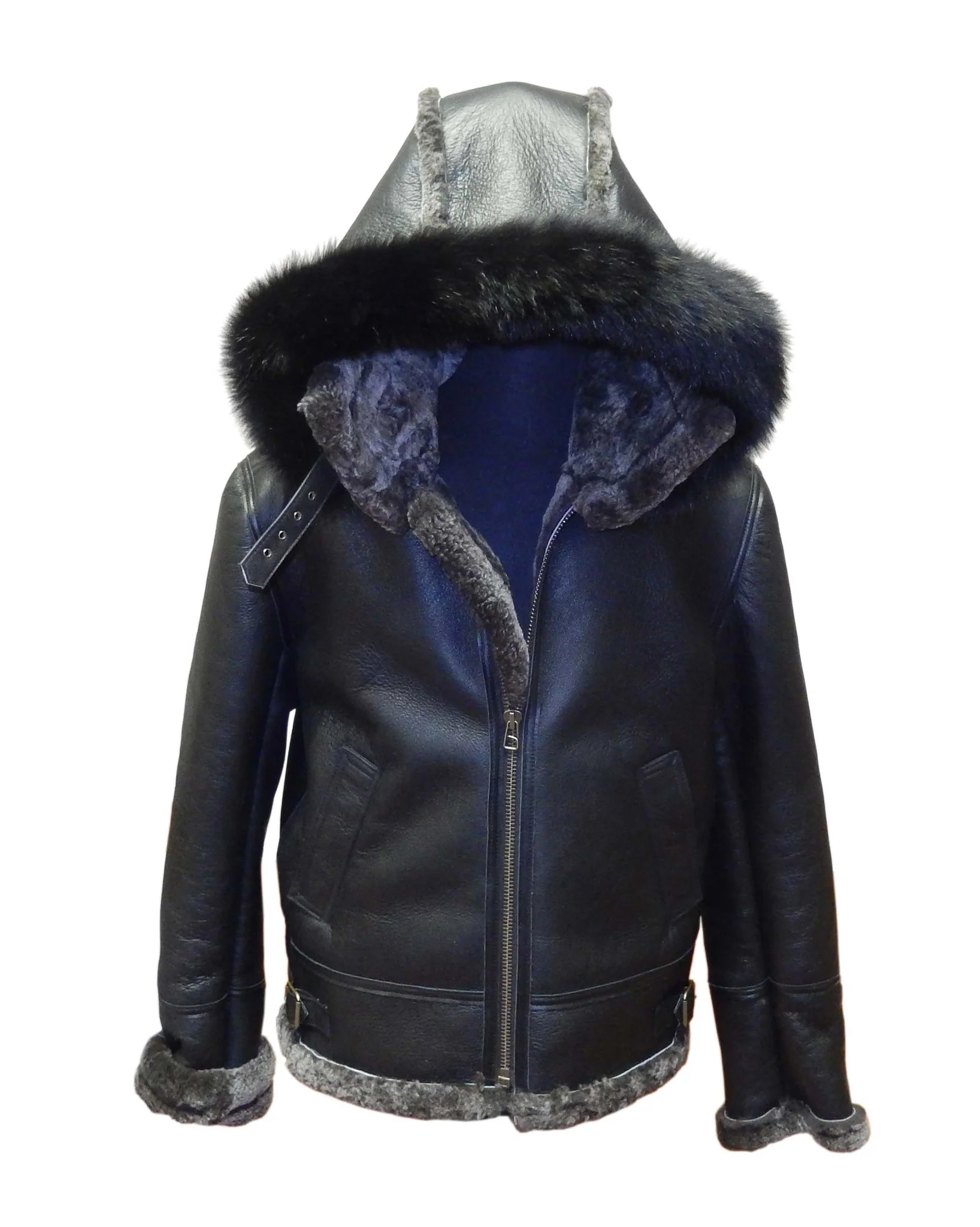 Jakewood - 800 Aviator Shearling Jacket - Image 4
