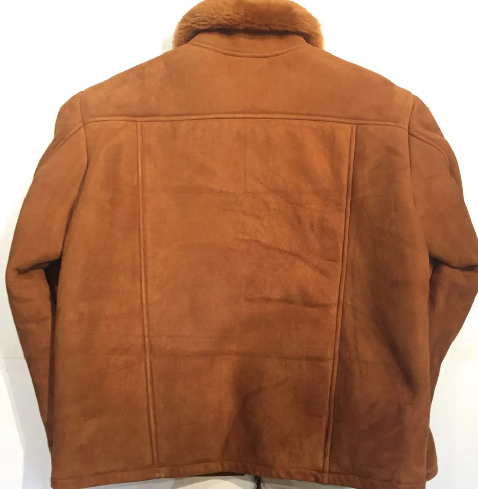Jakewood Alligator Belly/Shearling Bomber Jacket - Image 3