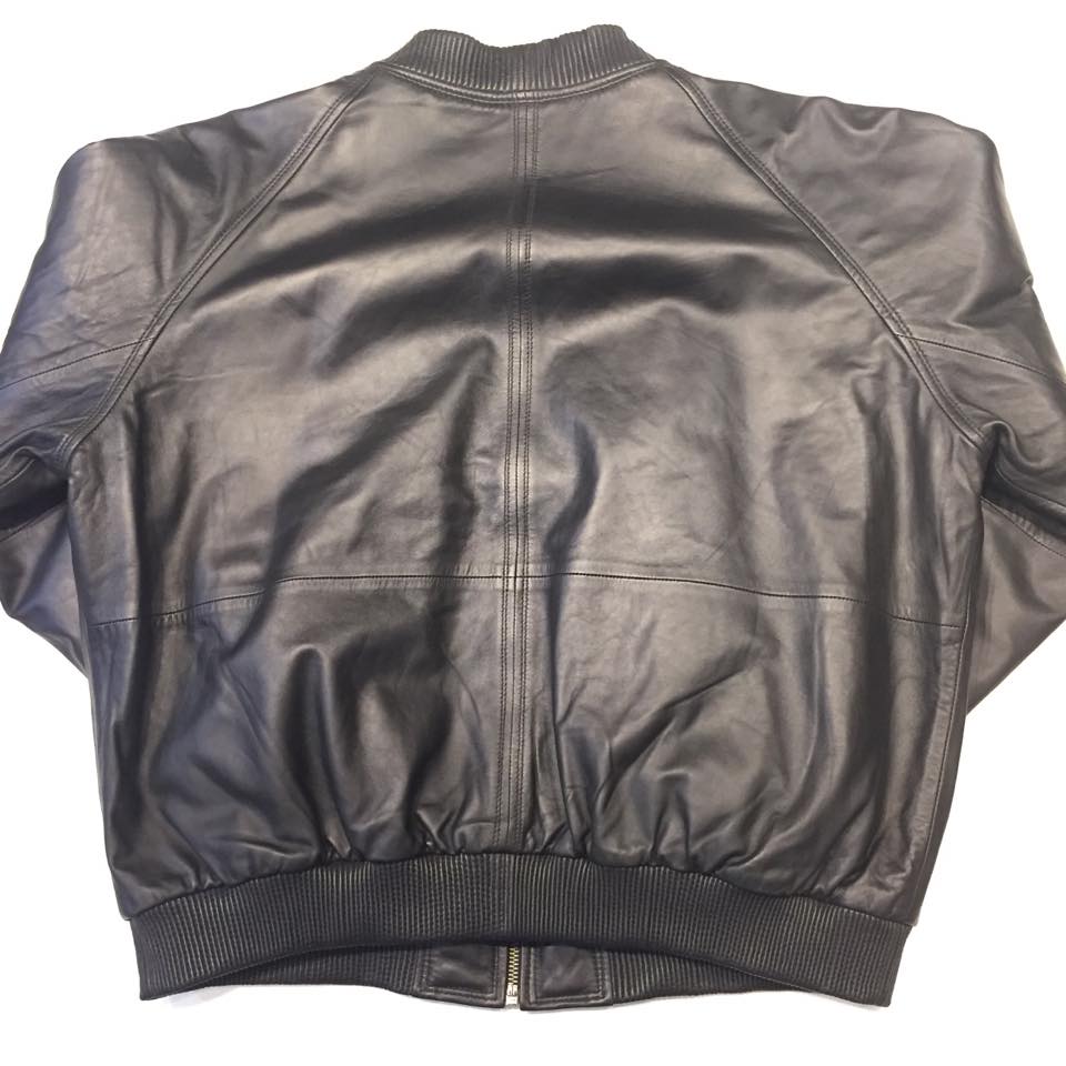 Jakewood Blackout Lamb Classic Bomber Jacket - Image 4