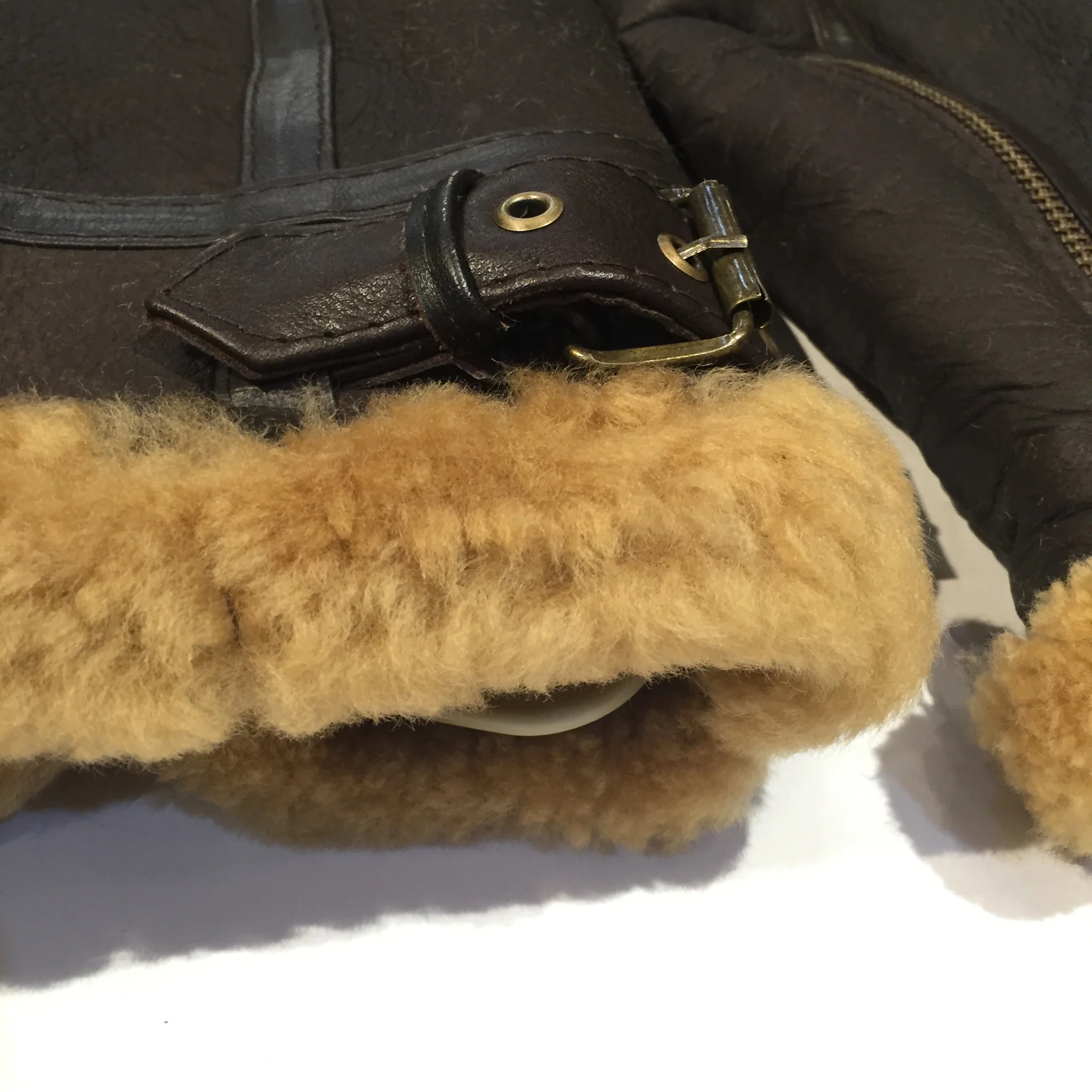 Jakewood Biker Style Shearling - Image 7