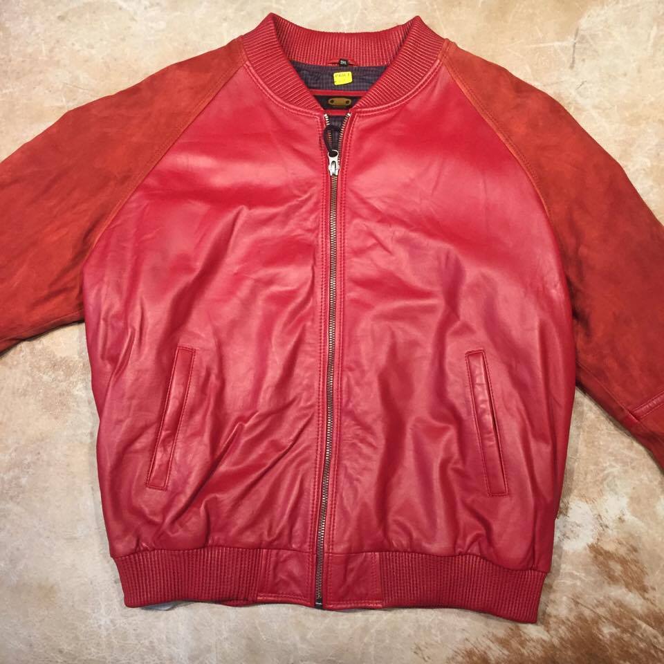 Jakewood Suede Lamb Classic Bomber Jacket - Image 9