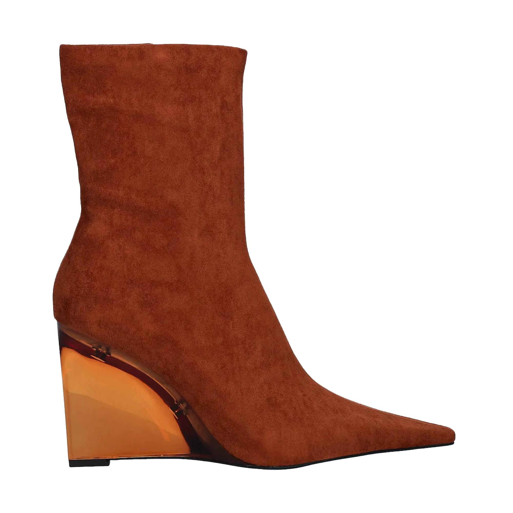 Jeffrey Campbell Amber Edge Suede Wedge Boot - Image 2