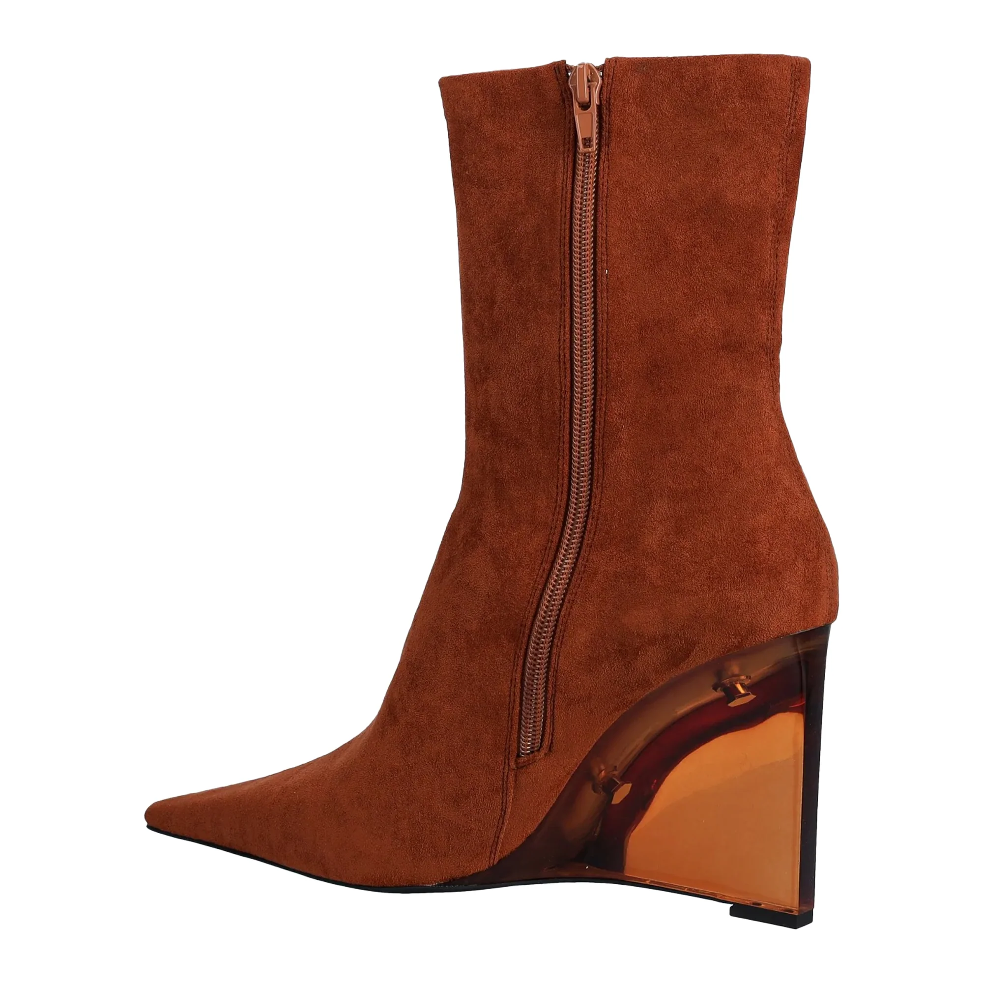 Jeffrey Campbell Amber Edge Suede Wedge Boot - Image 3