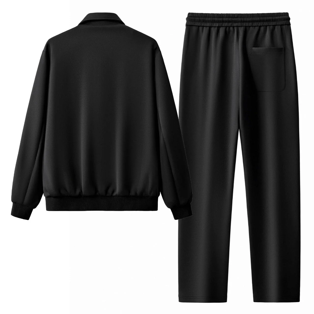 Jetstream Luxe Tracksuit BLACK - Image 3