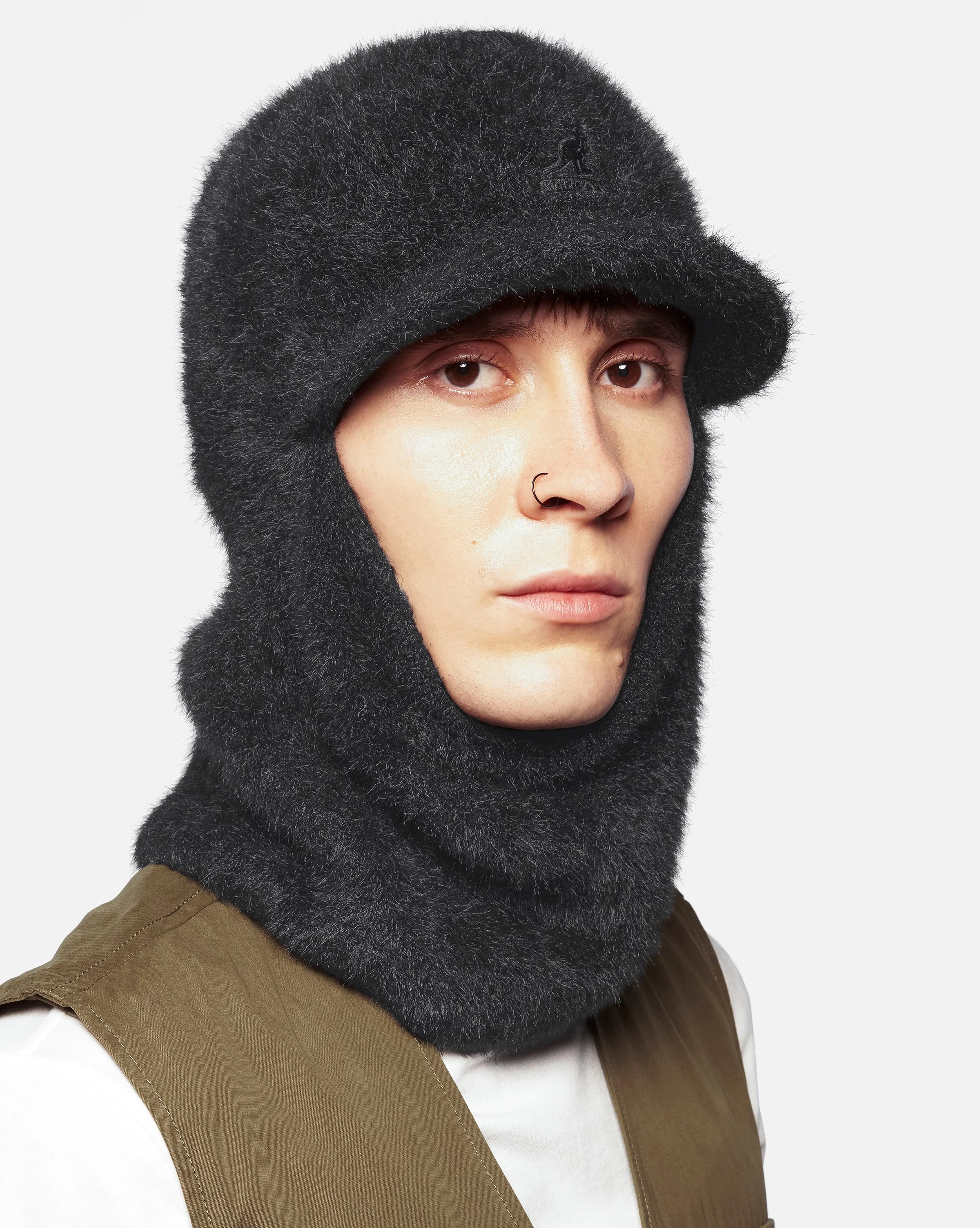 Kangol Faux Fur Balaclava - Image 4