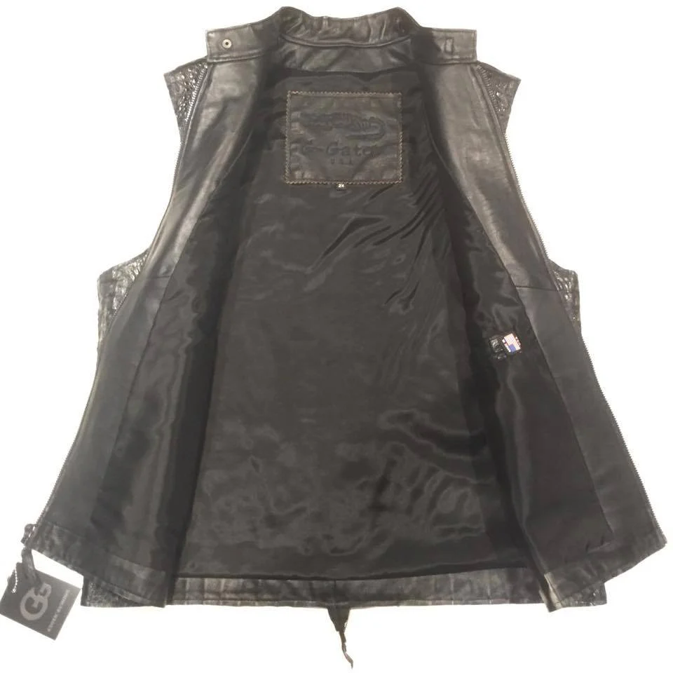 Kashani All-Over High Grade Alligator Vest - Image 7