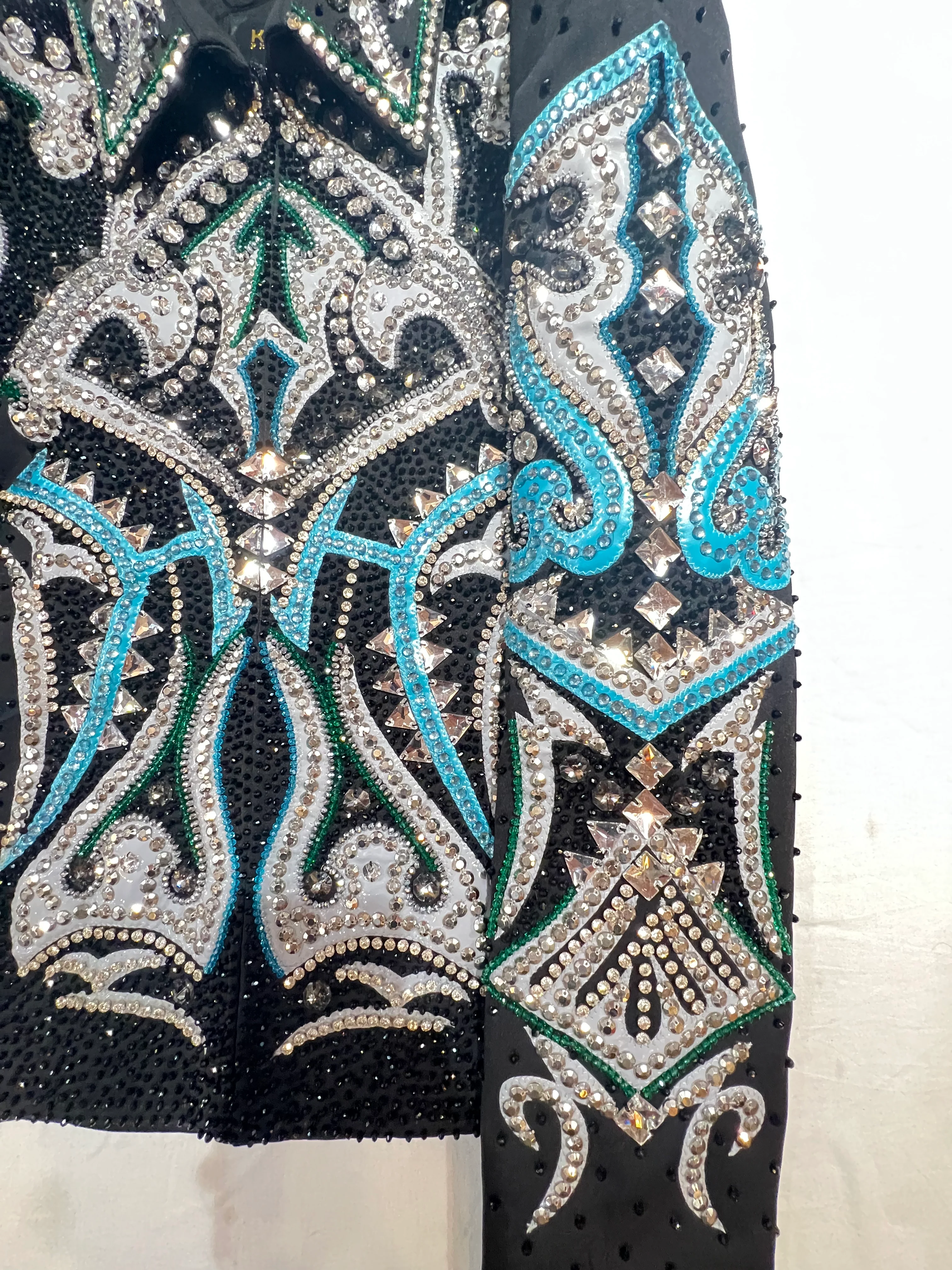 Kashani Blue Pharaoh Hyper Crystal Jacket - Image 18